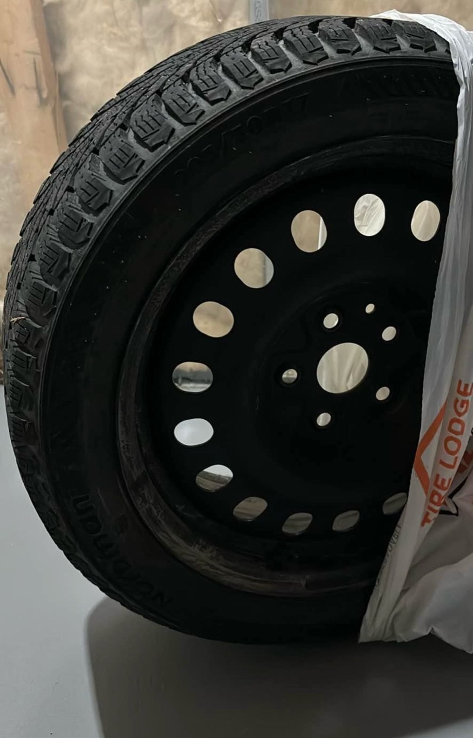 Set of 4 Winter Tires and  steel Rims