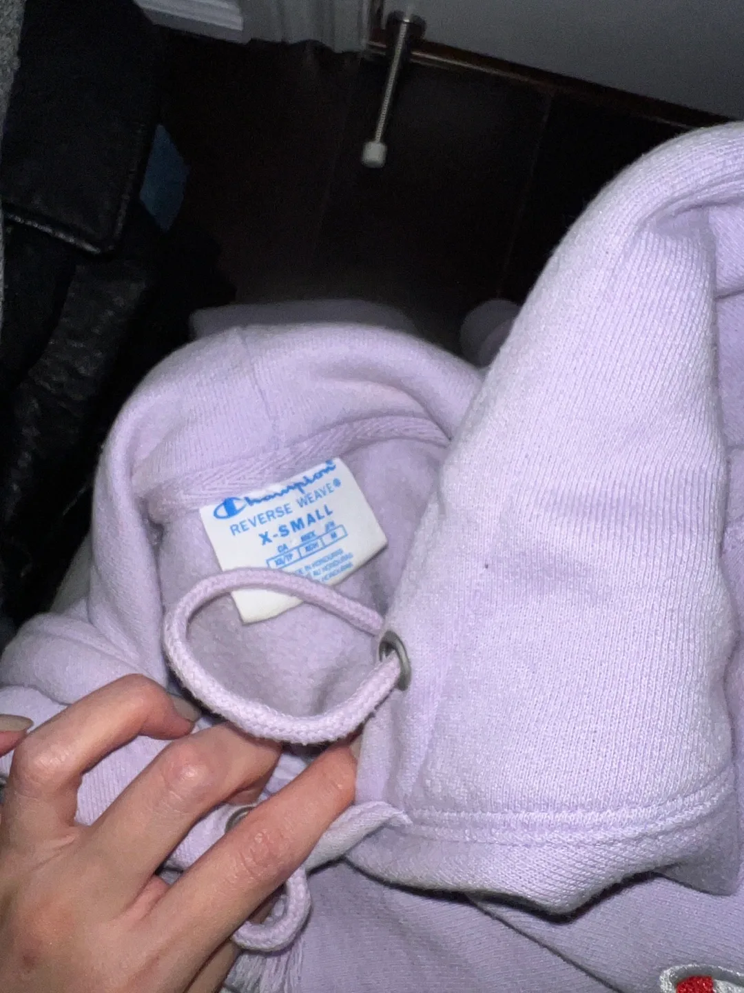 Champion Reverse Weave lilac Hoodie image indicator(3)