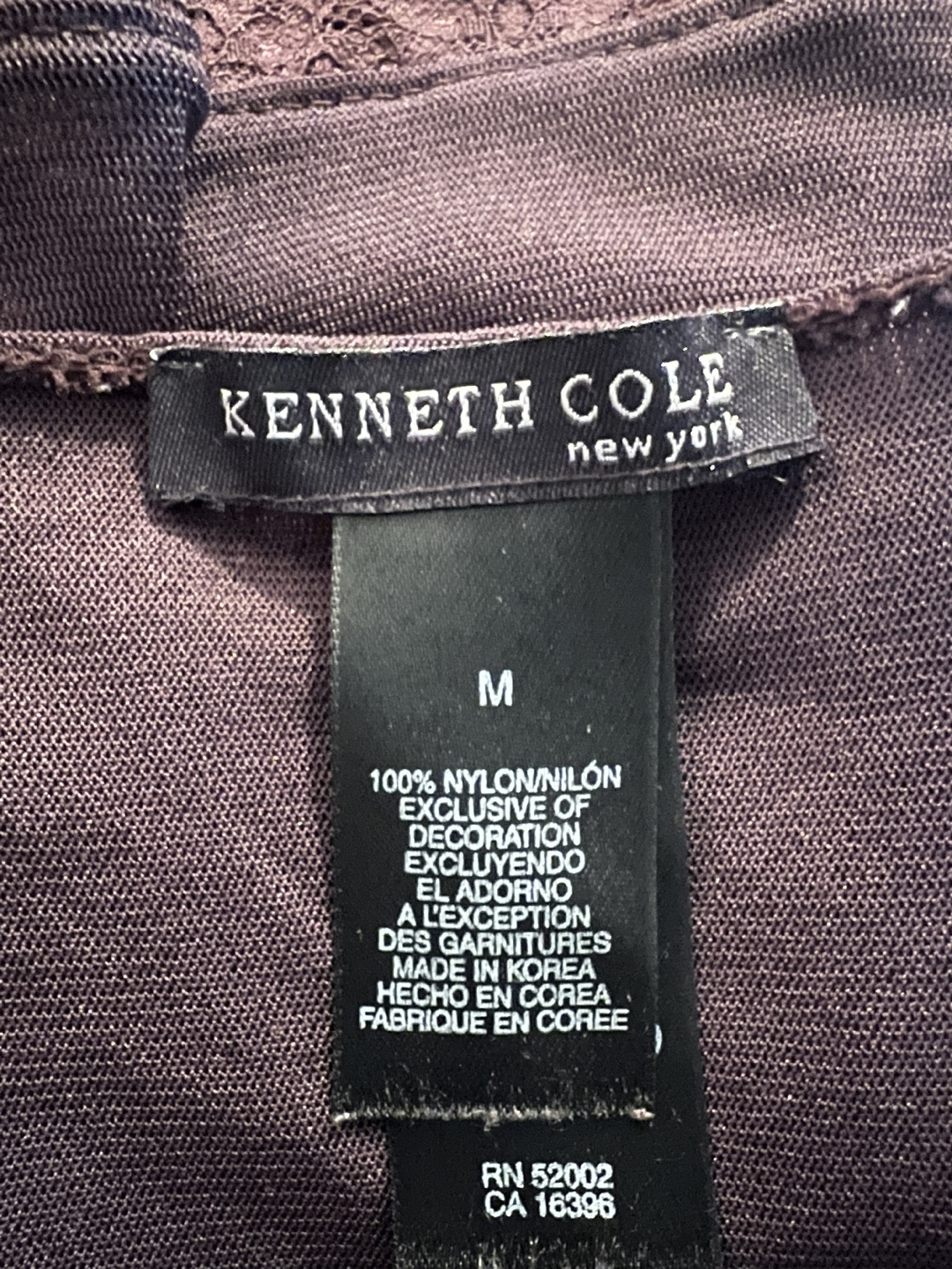 Kenneth Cole New York Brown V-Neck Top - photo 3