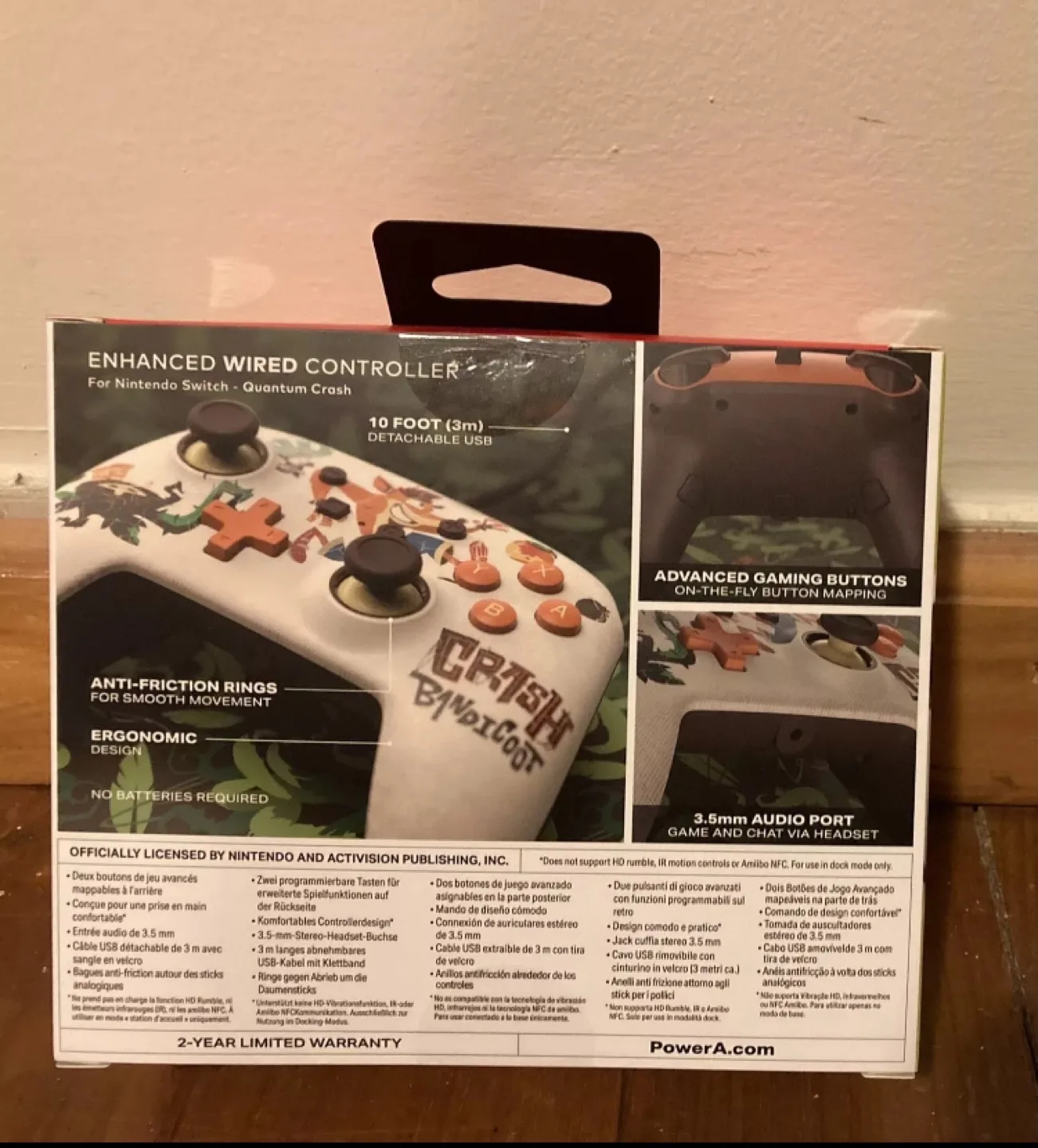 Crash Bandicoot 4: Wired Controller for Nintendo Switch image indicator(9)