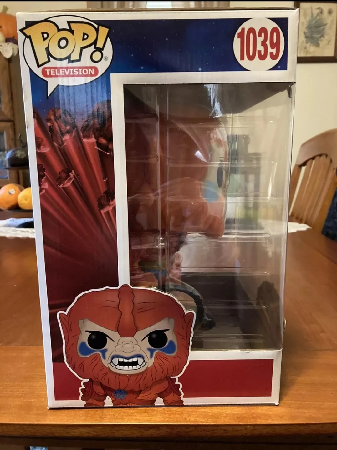 Masters of the Universe Pop! Vinyl Beast Man 10 inch image indicator(6)