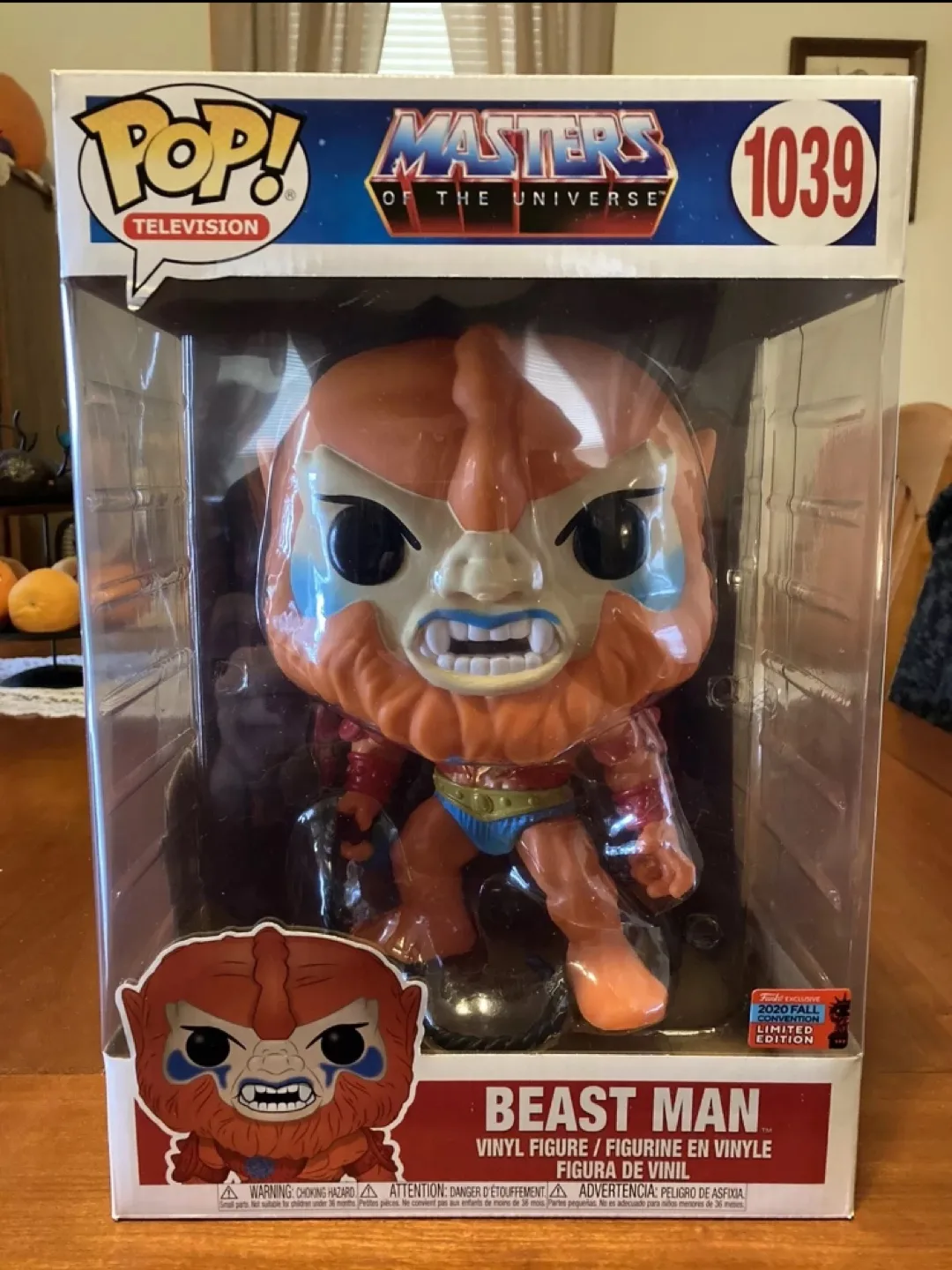 Masters of the Universe Pop! Vinyl Beast Man 10 inch image indicator(3)