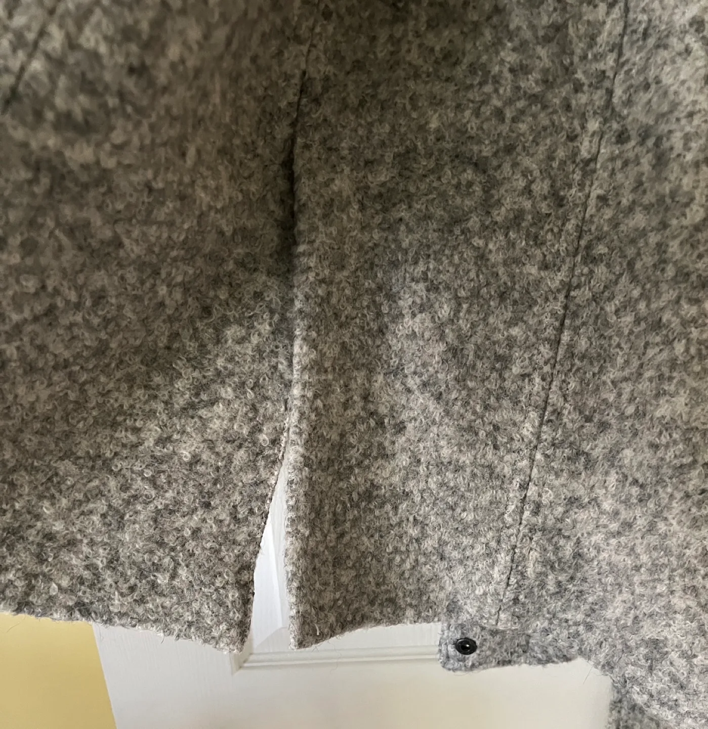 Coffeeshop Grey Wool Coat 🧡 image indicator(8)