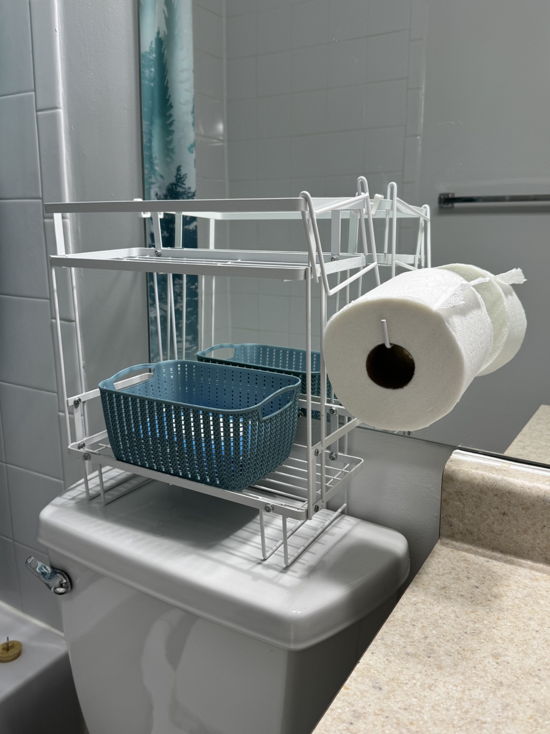 Over the Toilet Storage Rack - photo 2