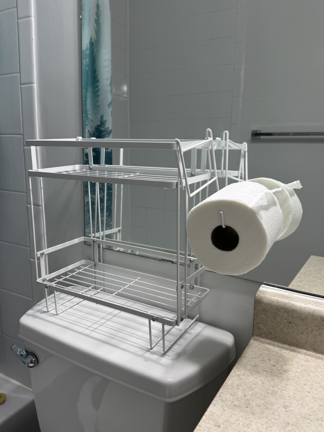 Over the Toilet Storage Rack