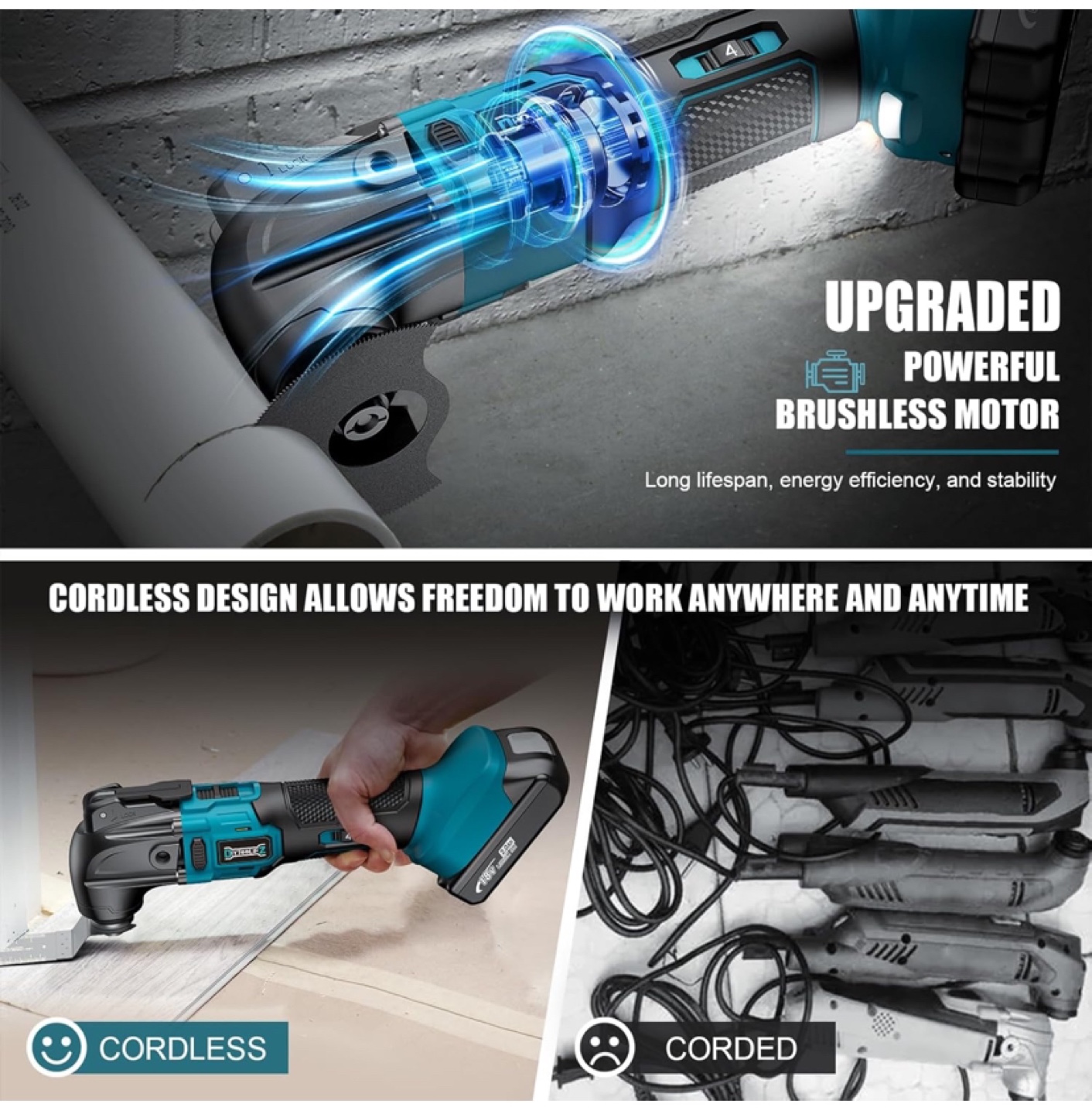 Cordless Oscillating tool - New - photo 3