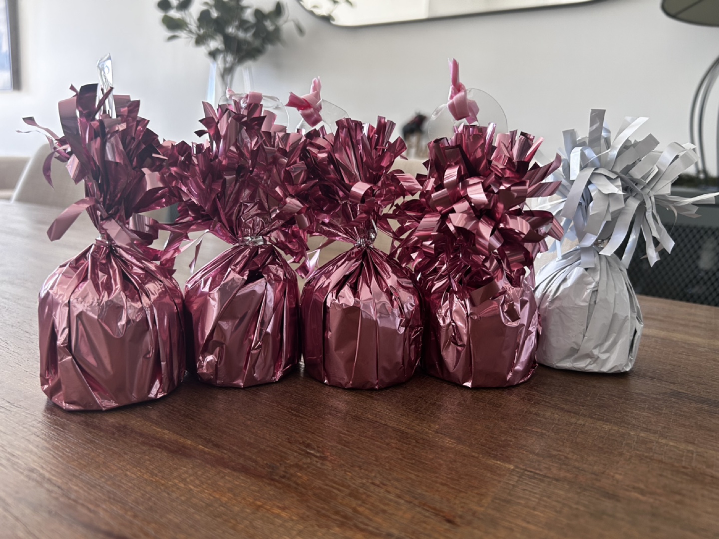 Balloon weights (5 for $2)