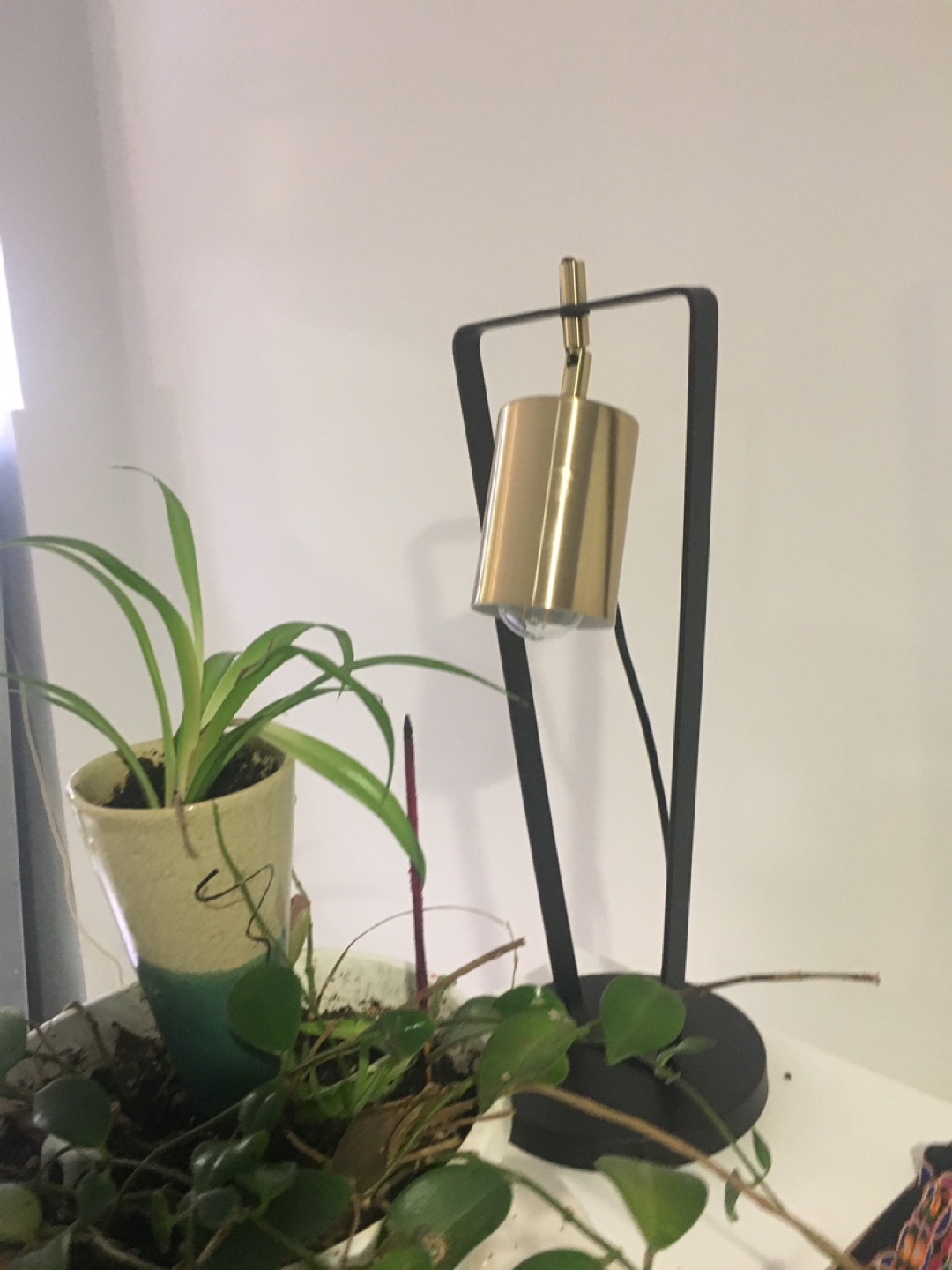 Designer Modern Black and Gold  metal Desk Lamp - photo 5