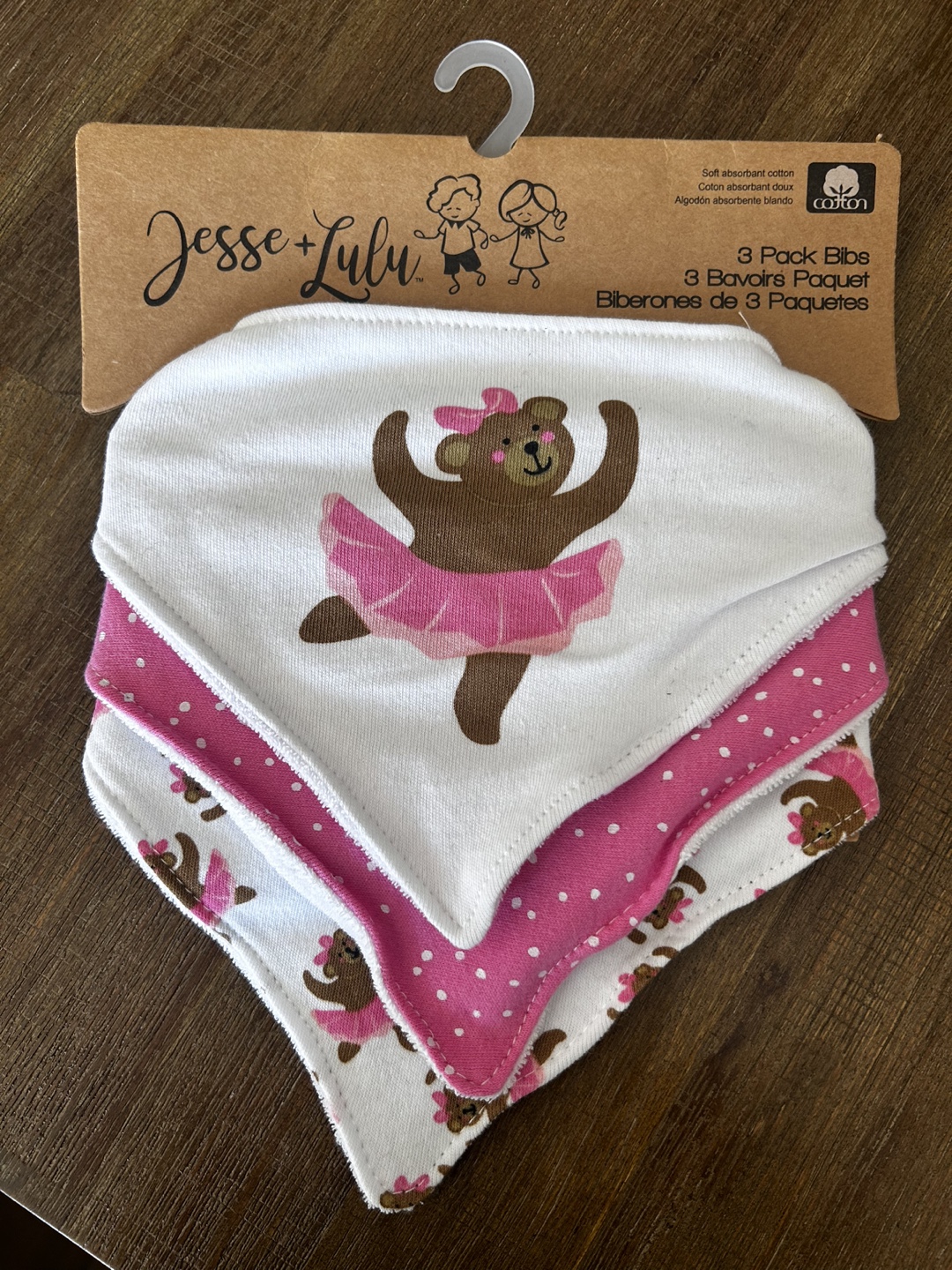 NEW!! Jesse + Lulu 3 Pack Bibs