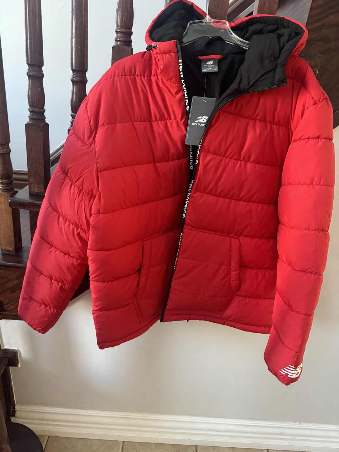New Balance Red Puffer Jacket Brand New with Tag - photo 2