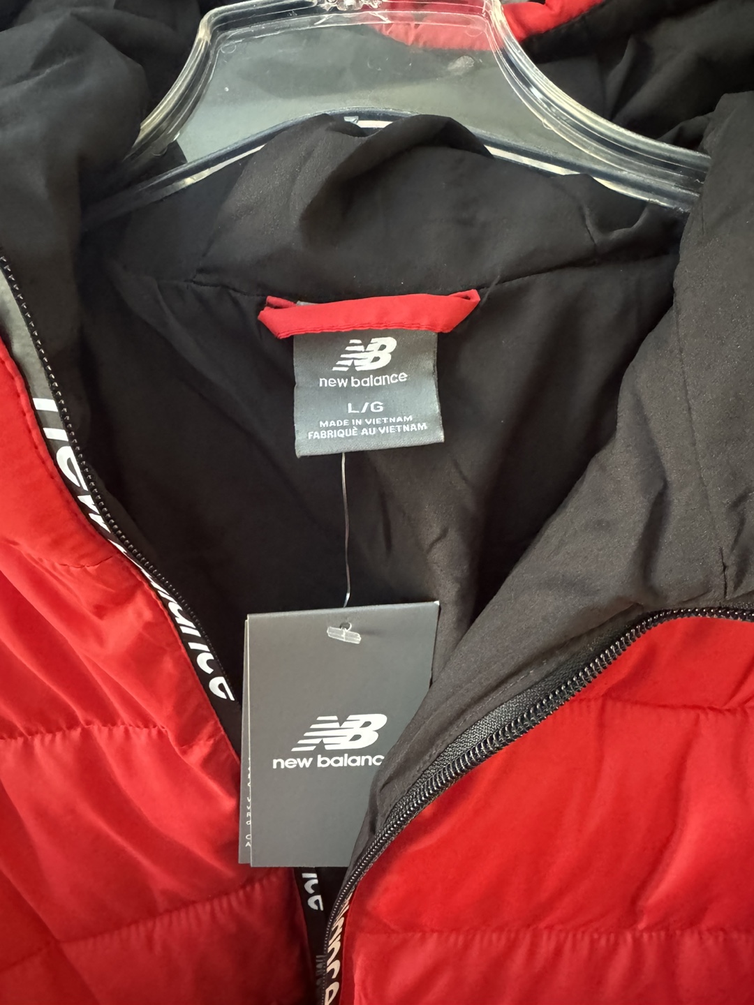 New Balance Red Puffer Jacket Brand New with Tag - photo 4