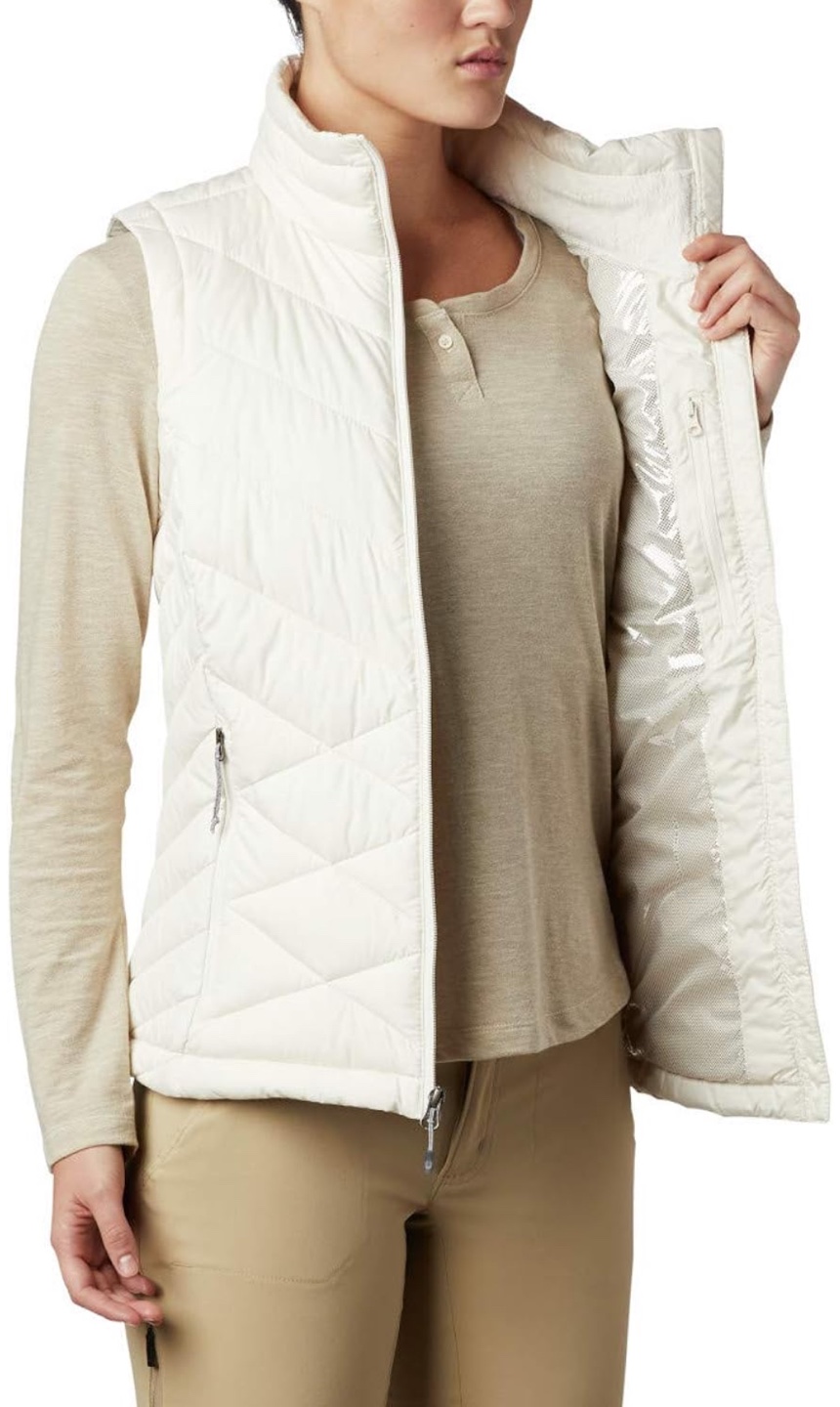 NEW! Columbia Women's White Omni-Heat Vest - photo 5