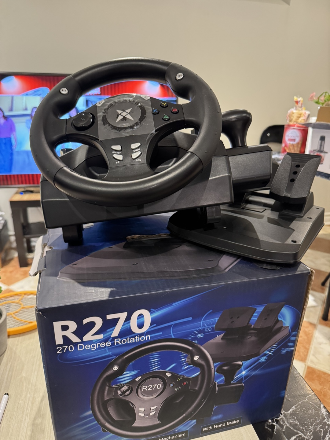 R270 Racing Wheel 270 Degree Rotation