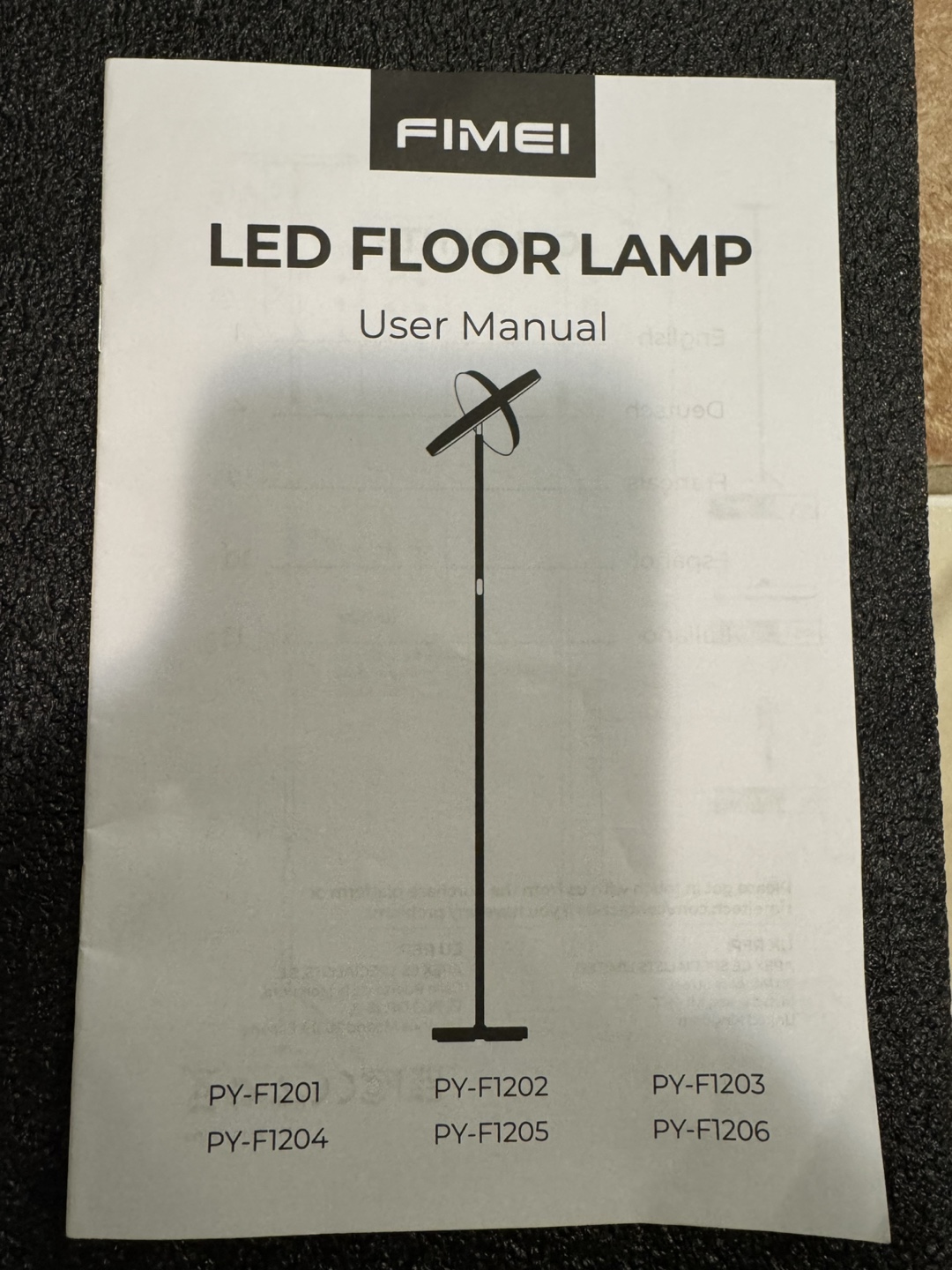 FIMEI LED Floor Lamp - photo 4