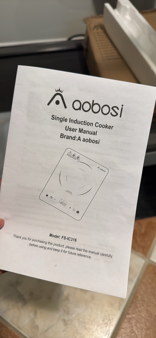 Aobosi Single Induction Cooker - photo 3