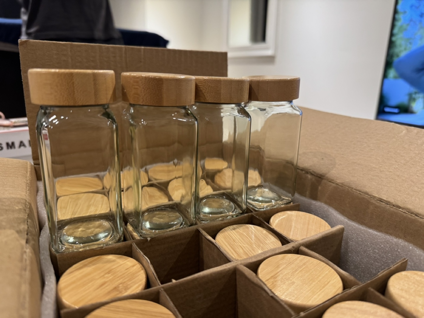 Spice Jars with Bamboo Lids - photo 4