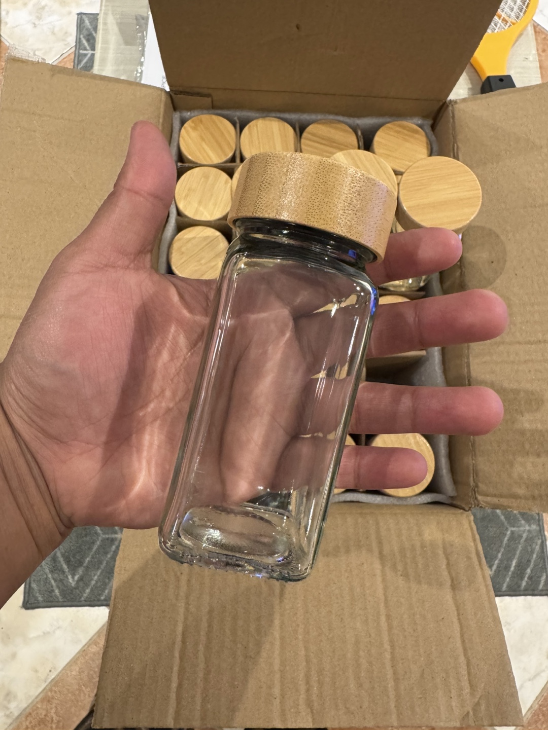 Spice Jars with Bamboo Lids - photo 5