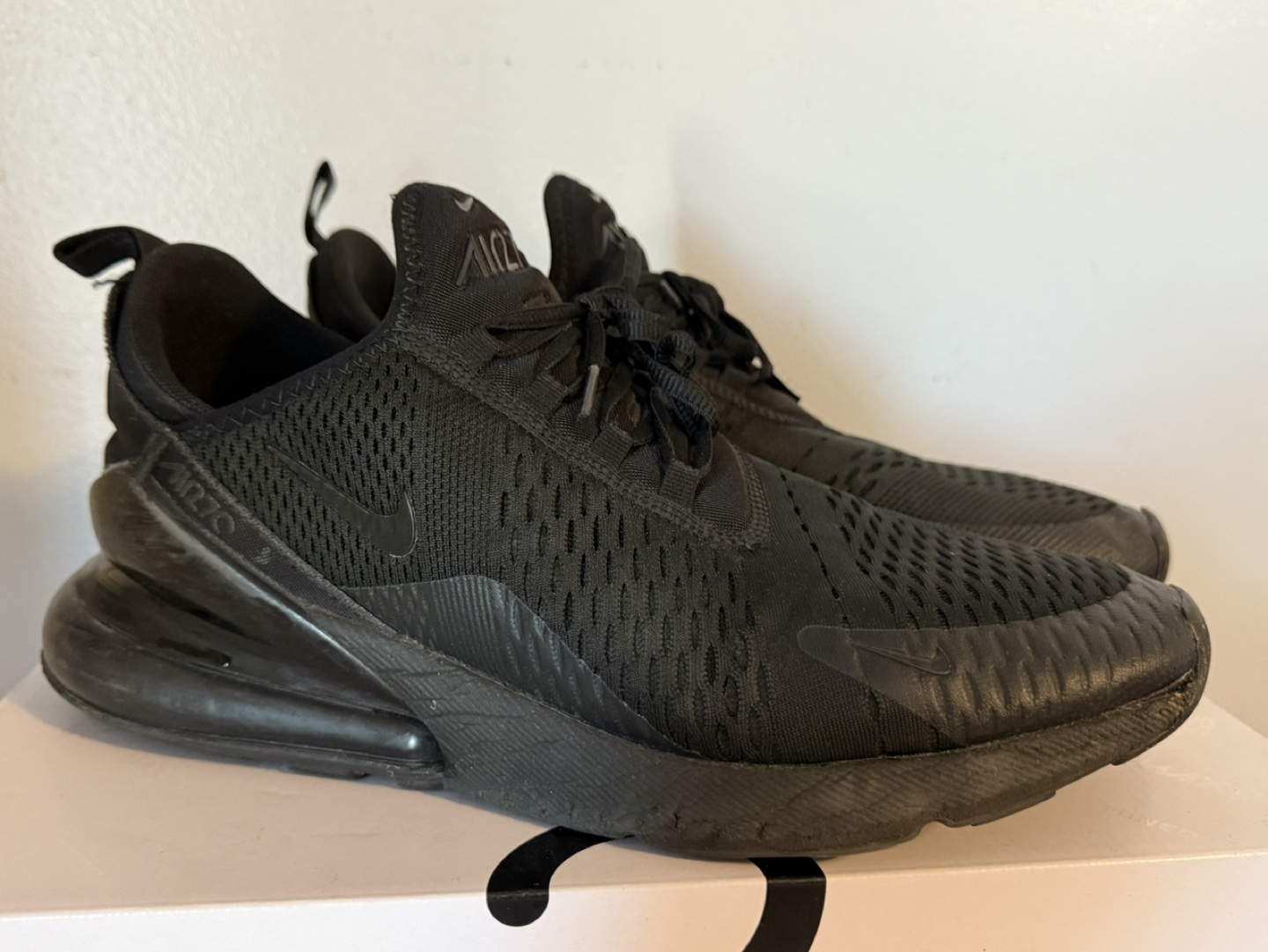 NIKE AIR MAX 270 “TRIPLE BLACK”  **Sz 11.5** $75 FIRM - photo 5