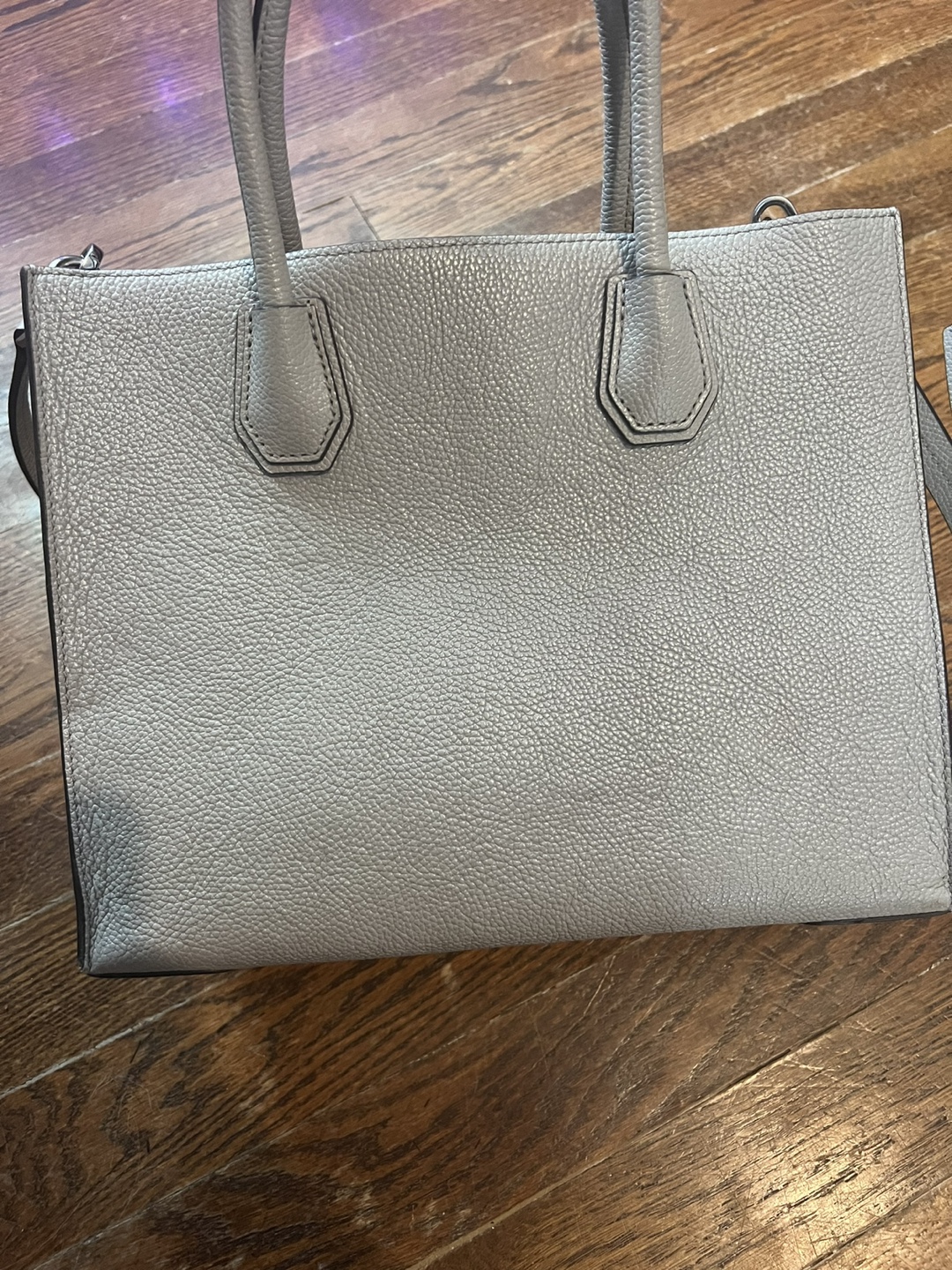 Michael Kors Grey Leather Tote Bag - photo 2