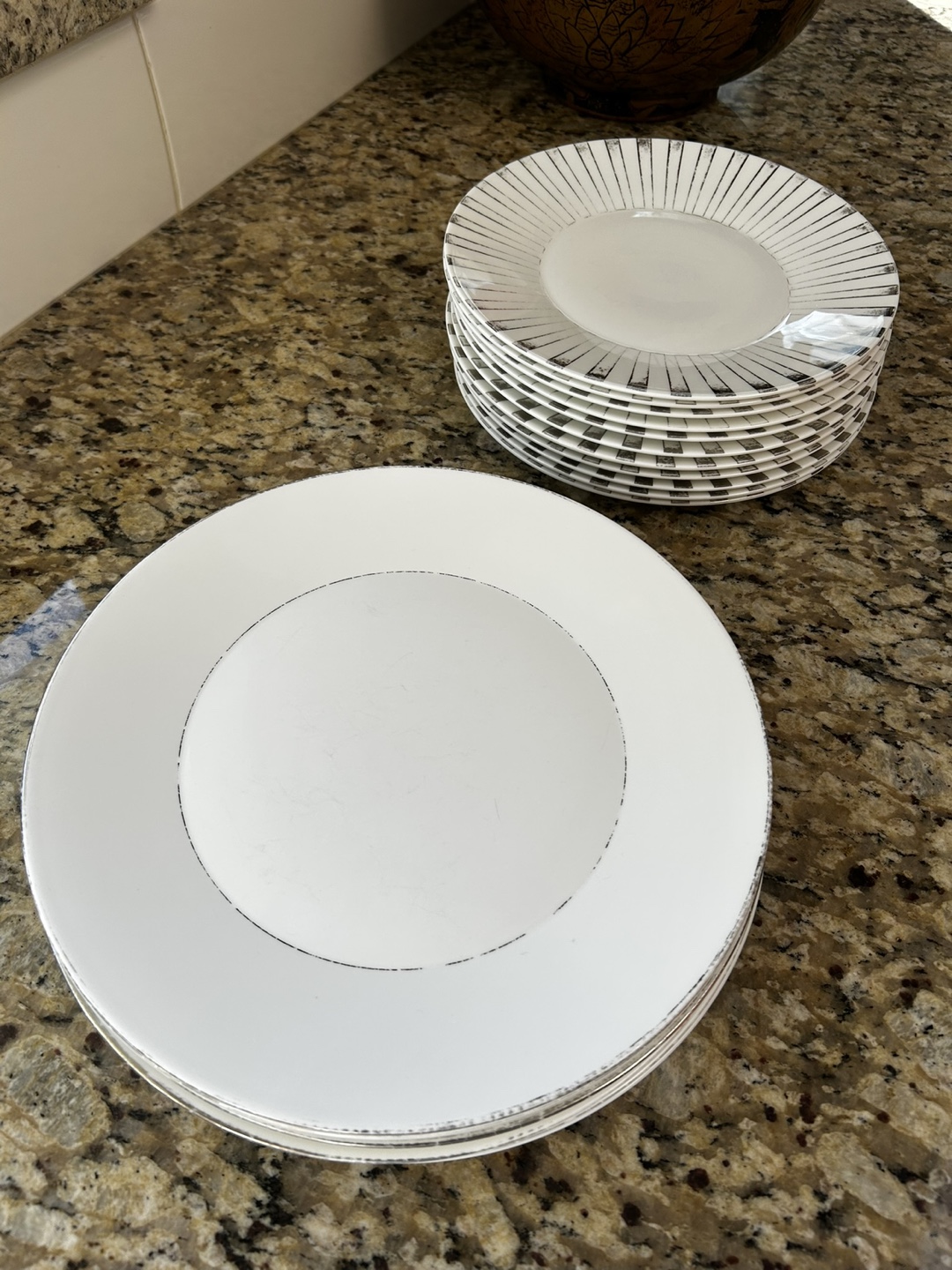 Set of 10 Dinner Plates