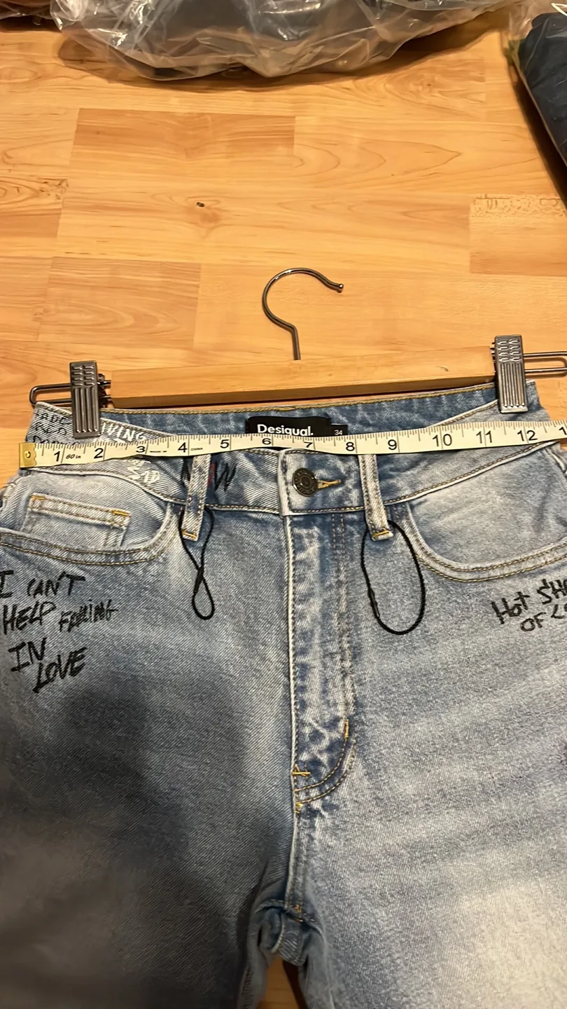 Desigual Mickey Mouse Jeans Size 34 (approximately size 2) image indicator(8)