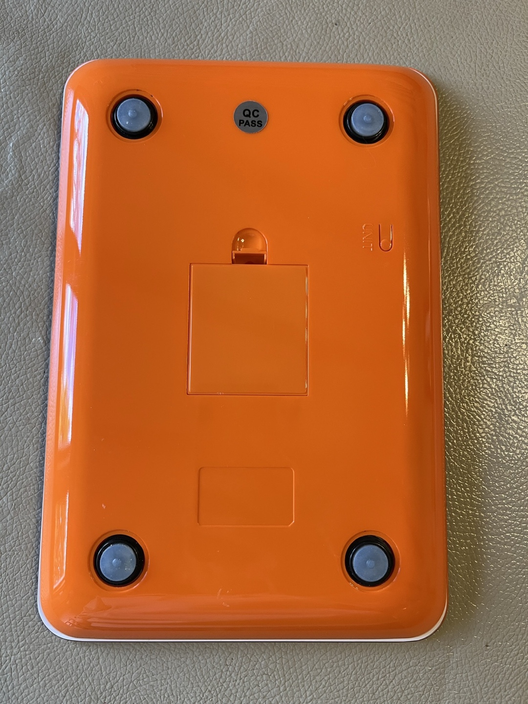 Orange electronic Scale for kitchen. - photo 4