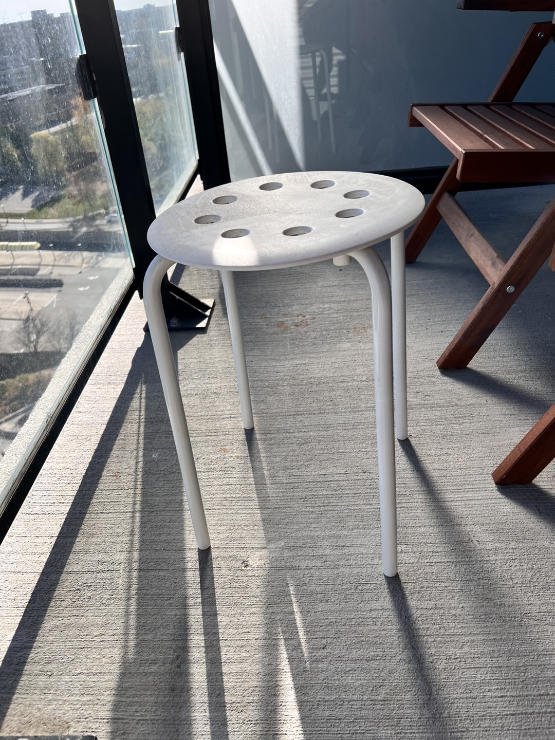 Two Patio Chairs and side table - photo 3