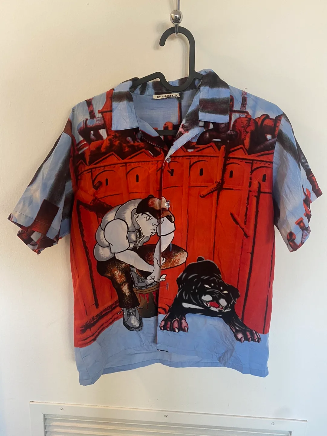 E.F.U.W.A Vintage Short Sleeve Button Up Shirt thumbnail