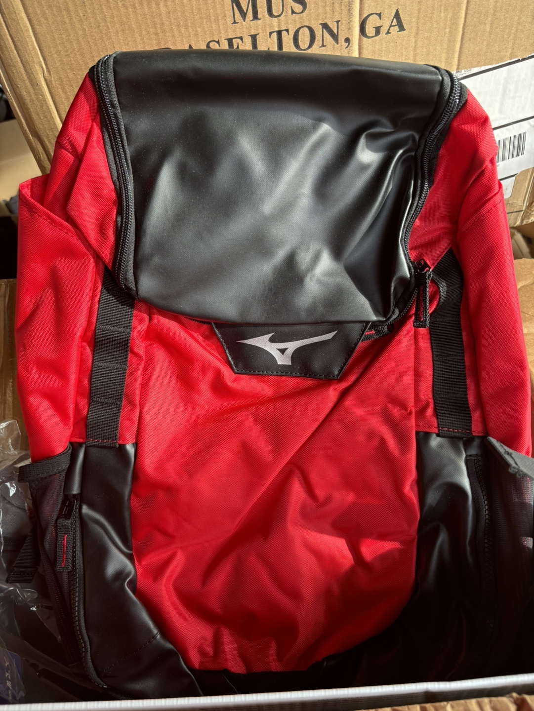 Mizuno Backpack Red Mizuno ❤️