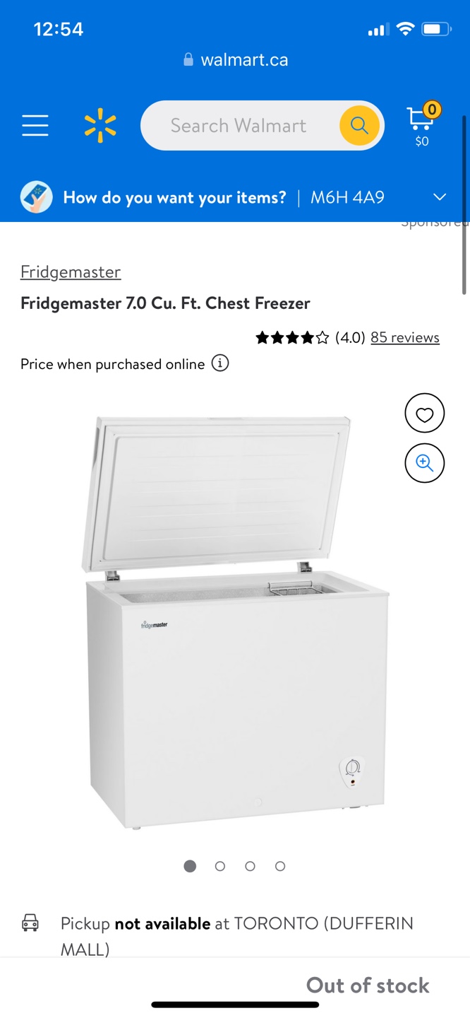 🧡Fridgemaster 7.0 Cu. Ft. Chest Freezer - photo 5