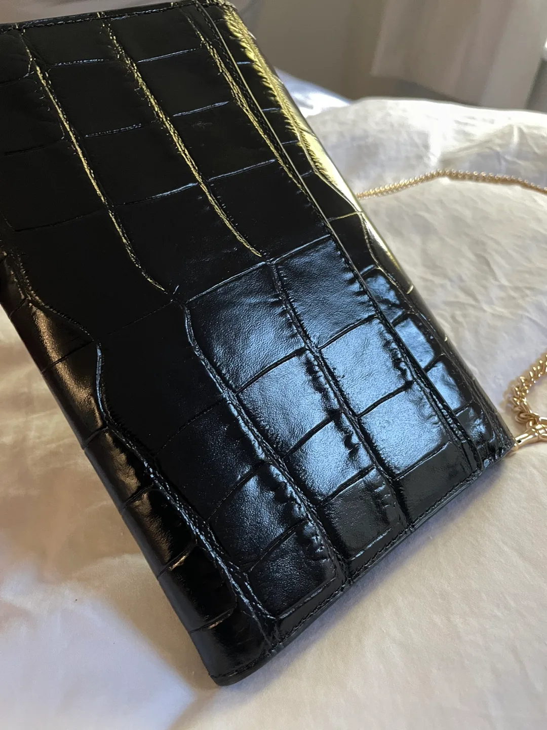 Coach MARLOW Crocodile Embossed Crossbody Bag image indicator(5)