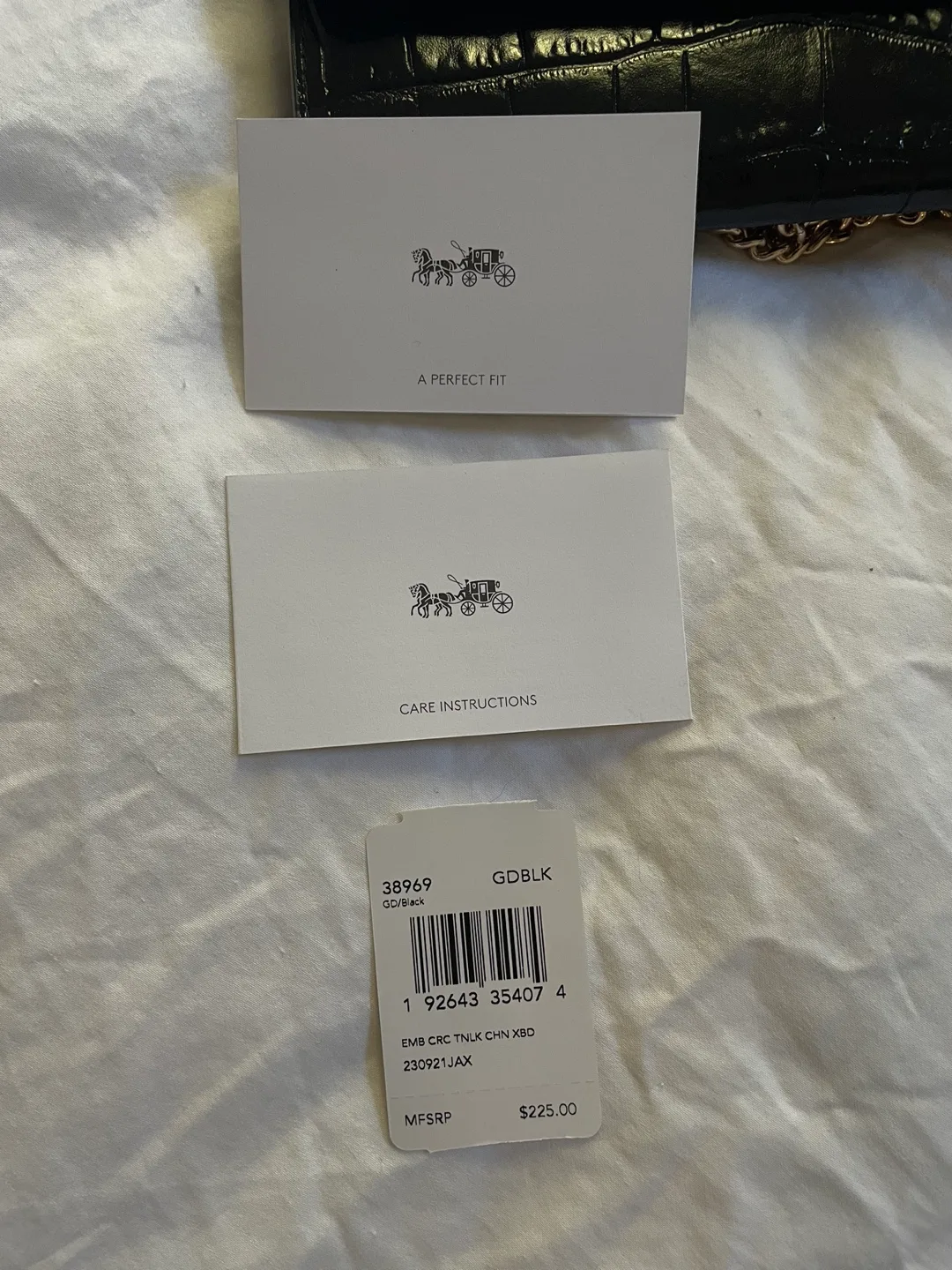 Coach MARLOW Crocodile Embossed Crossbody Bag image indicator(9)