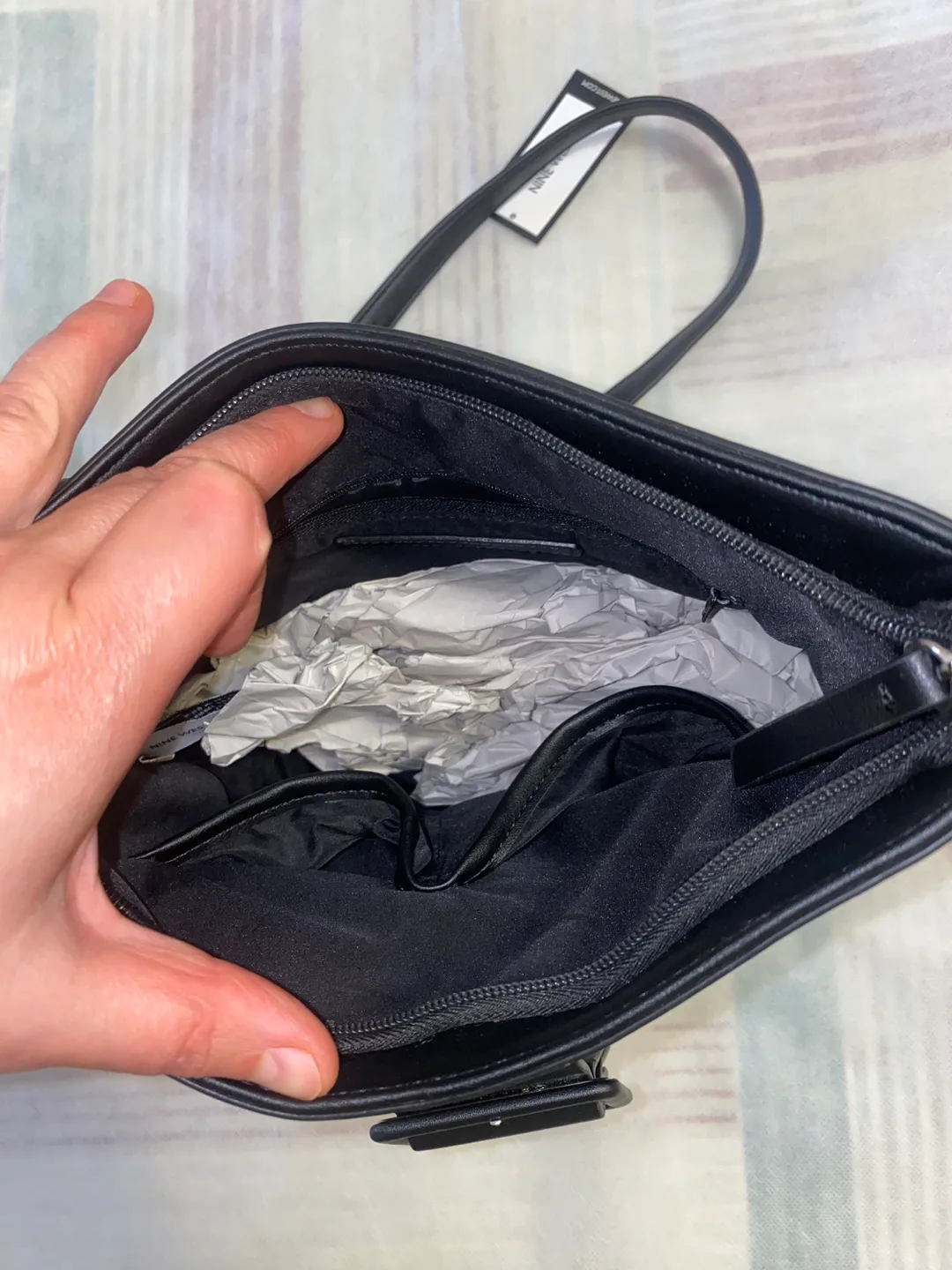 Nine West Black Crossbody Bag image indicator(5)