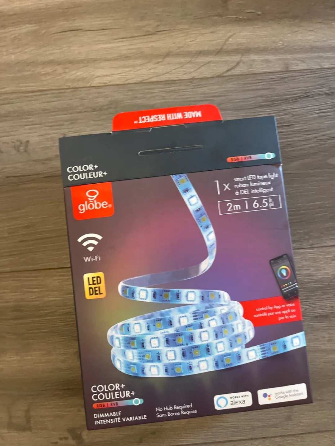 Globe Electric 2m Wi-Fi Smart LED Light Strip thumbnail