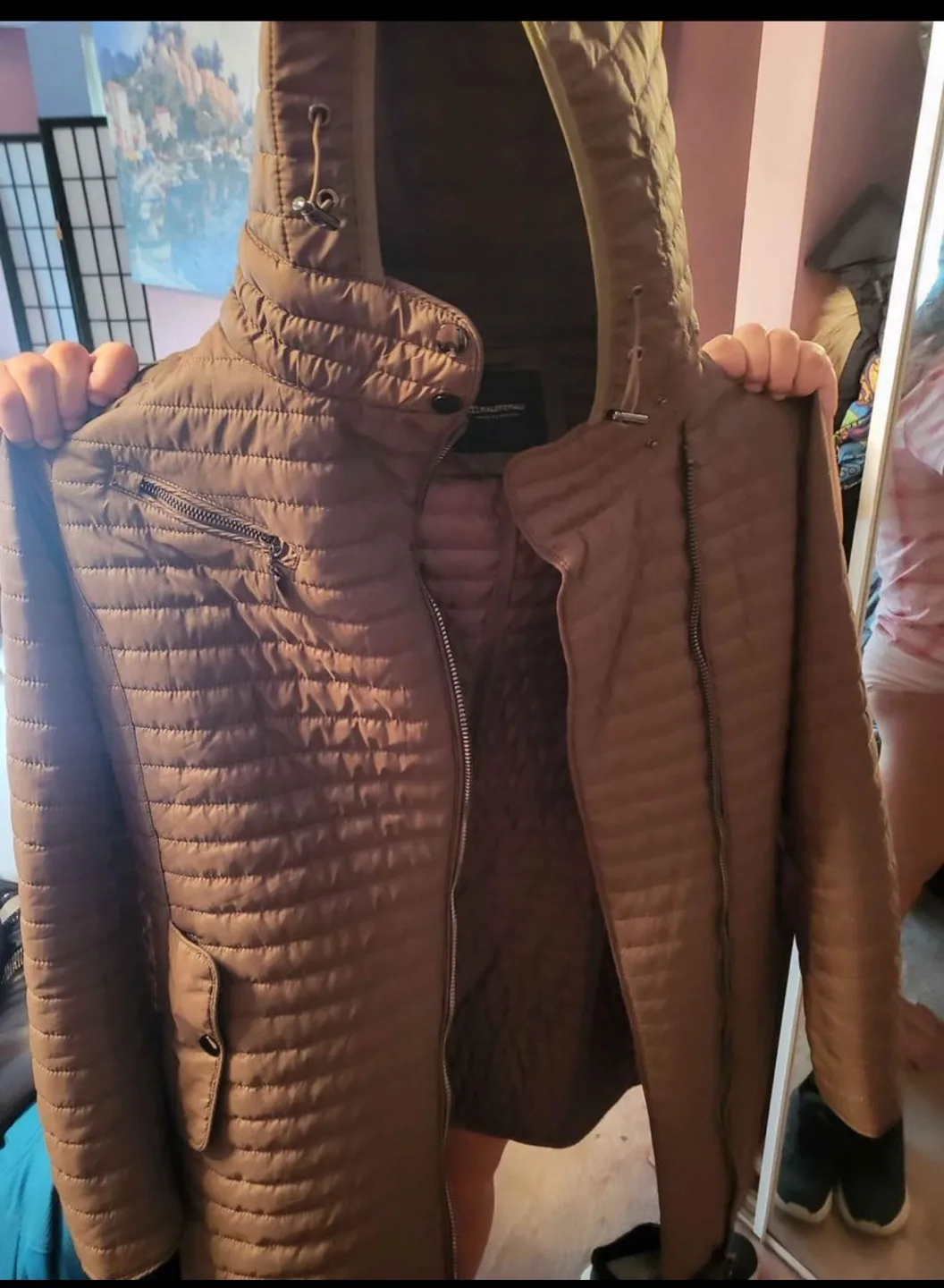 MaleFemale Brown Winter Jacket image indicator(2)