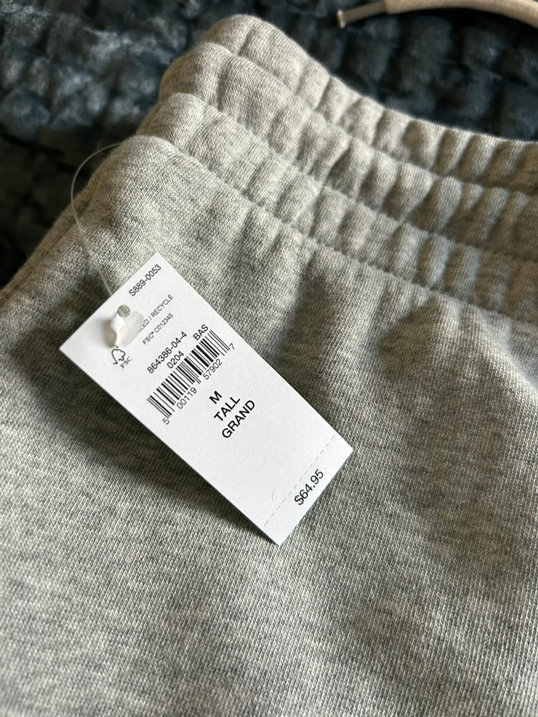 Gap Tall Grey Sweatpants