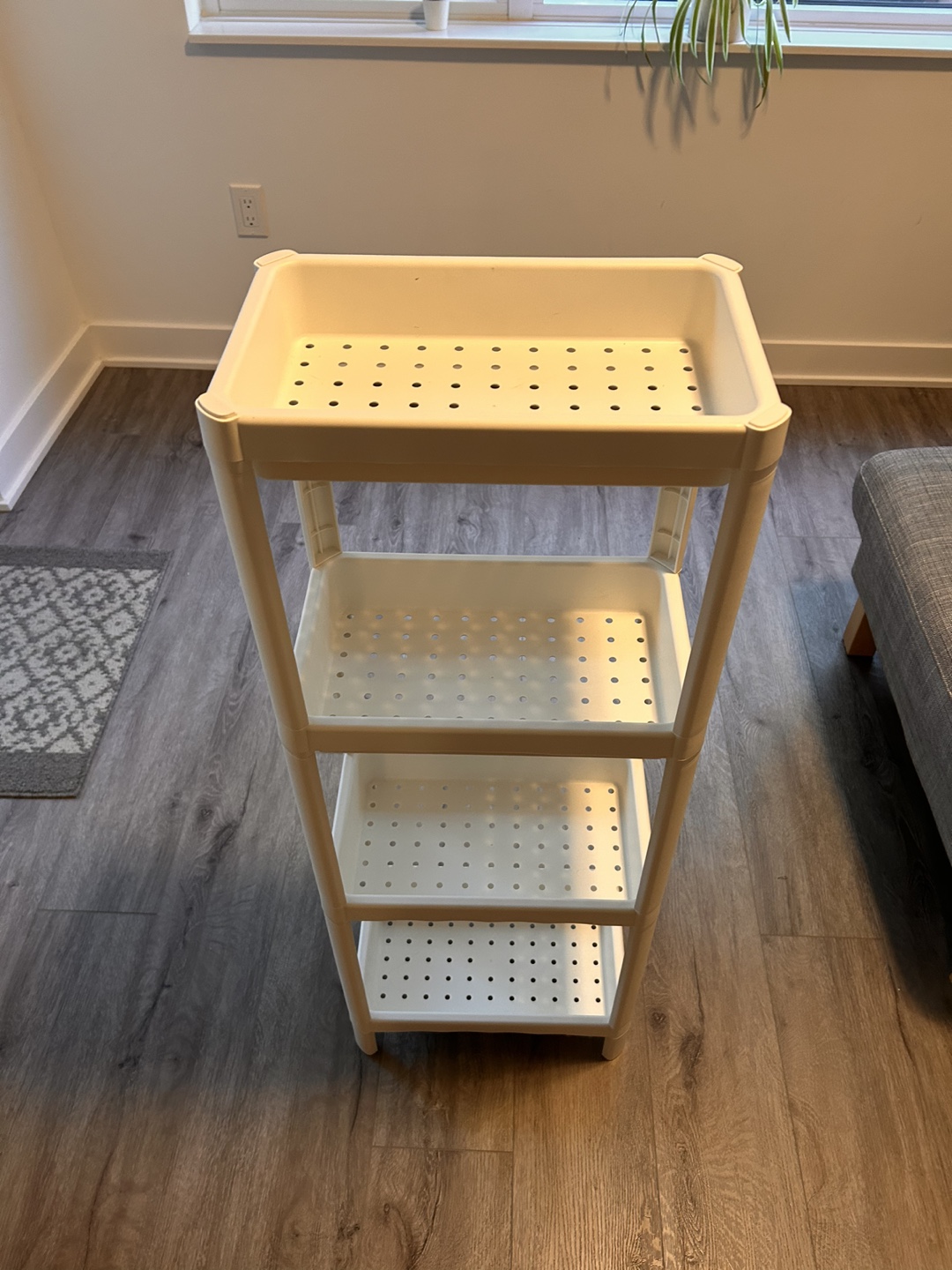 IKEA VESKEN 4-Tier Shelf Unit - photo 2