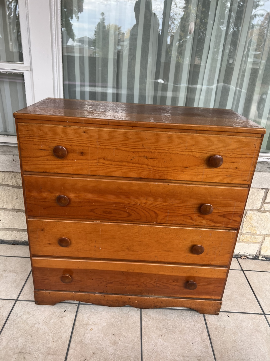 Wood Dresser