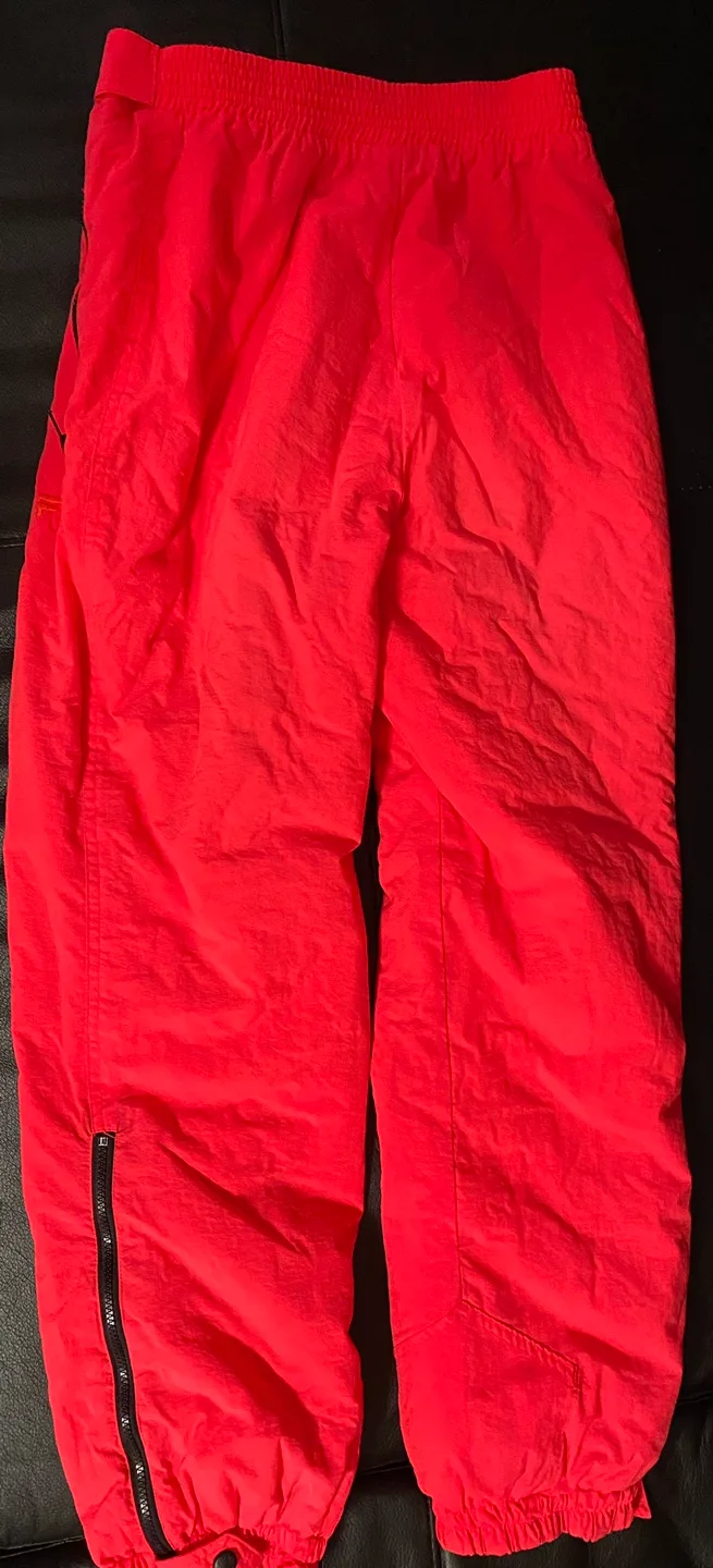 Fila Ski snow Pants neon red retro vintage Sz M 。🧡 image indicator(3)