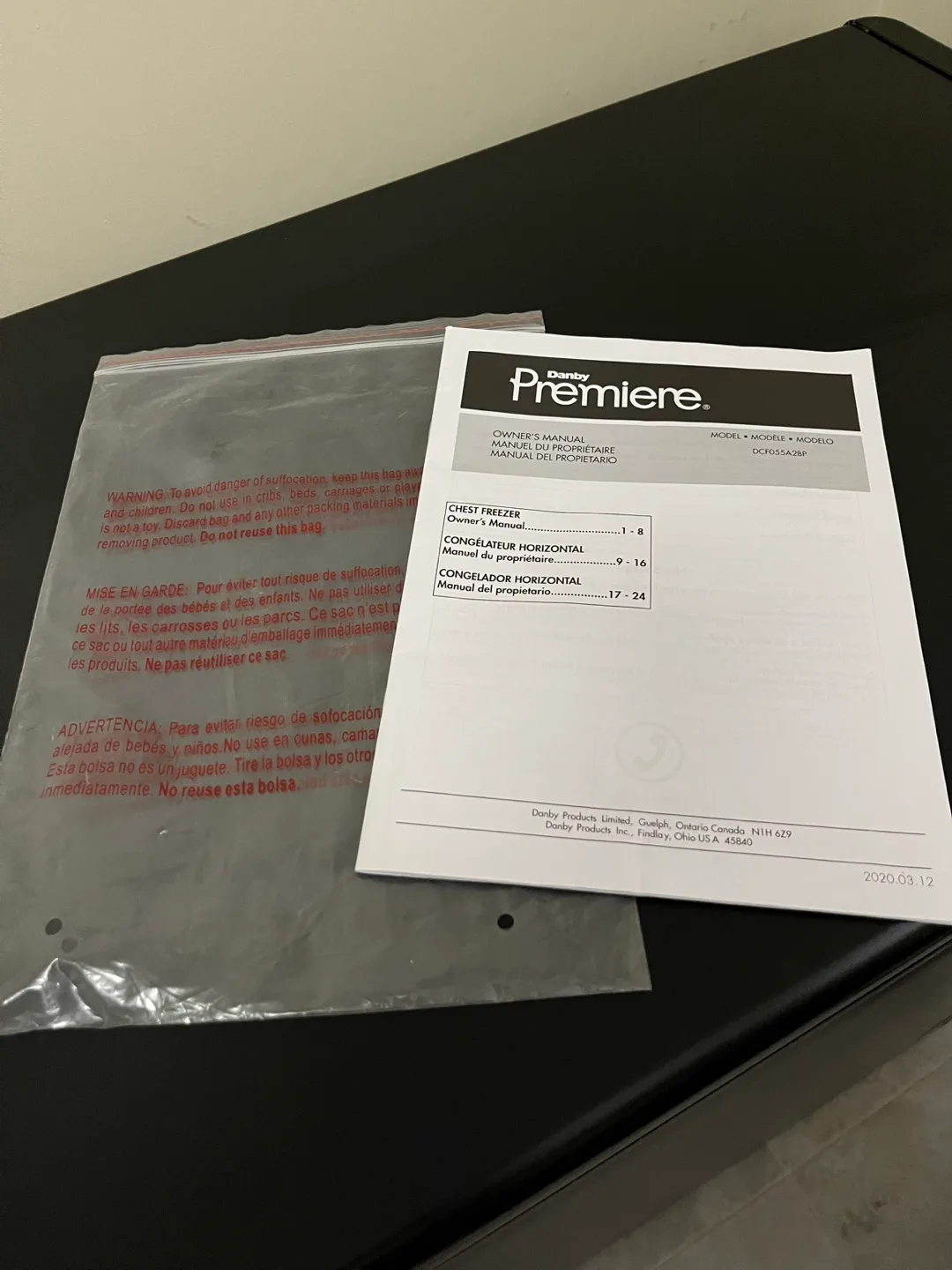 Danby Premiere Chest Freezer 🧡 image indicator(4)