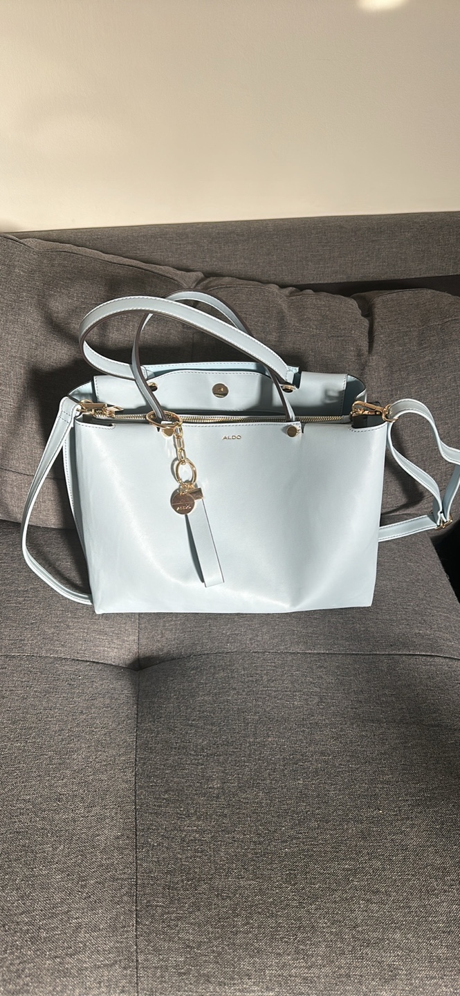 Aldo light blue tote bag - photo 2