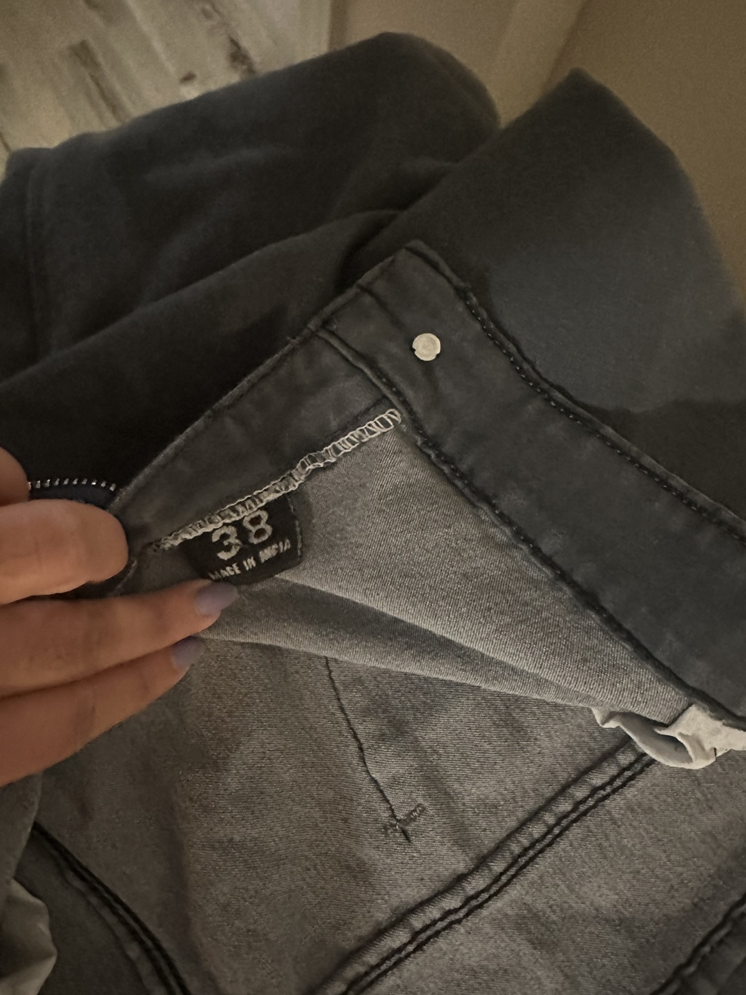 Dark Gray Skinny Jeans