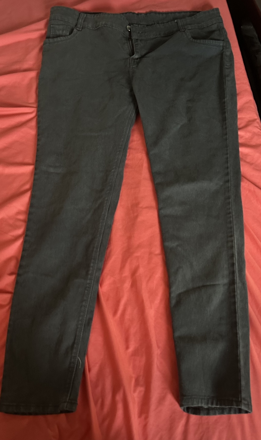 Dark Gray Skinny Jeans - photo 4