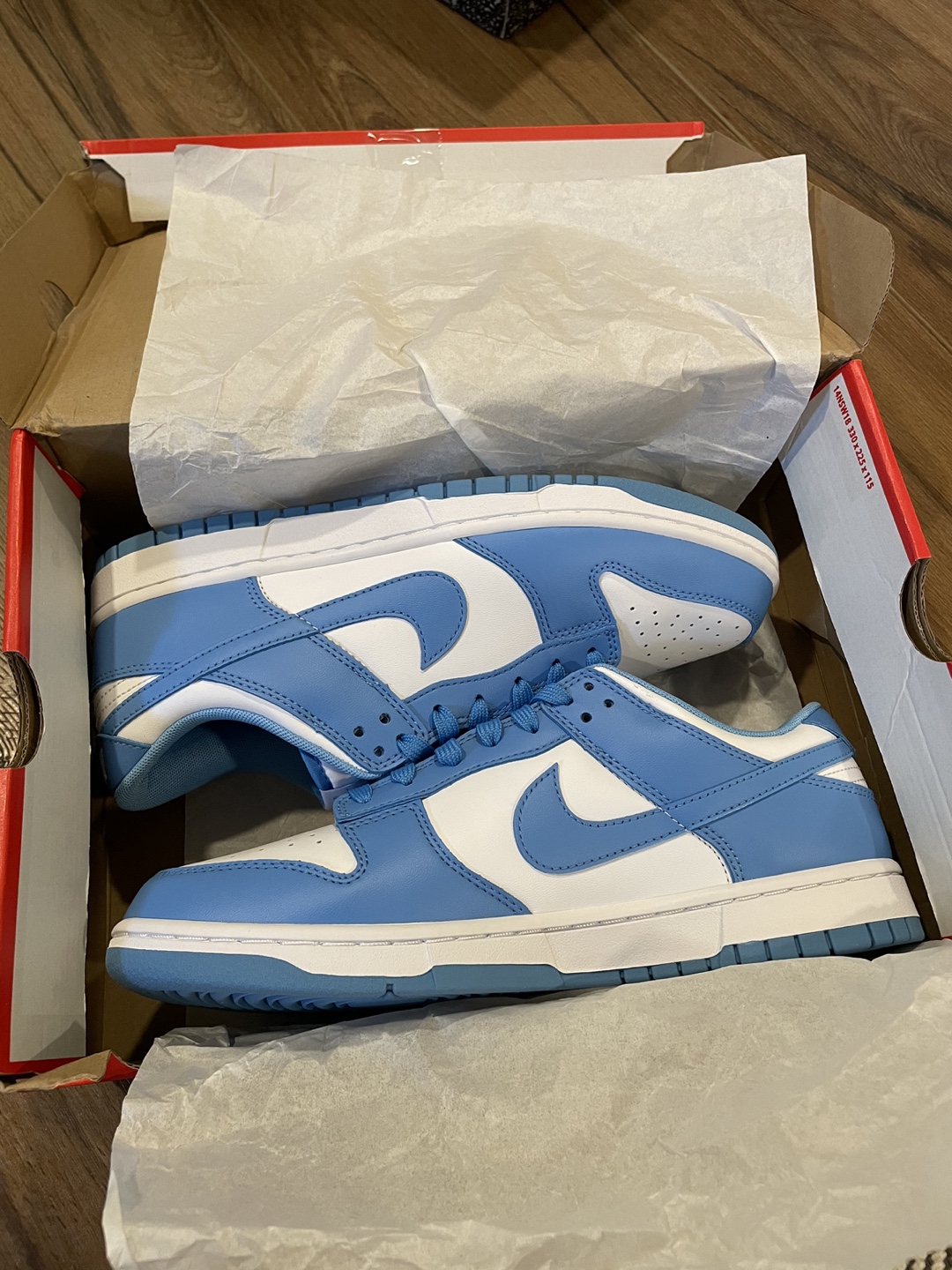 Nike Dunk Low University Blue - photo 3