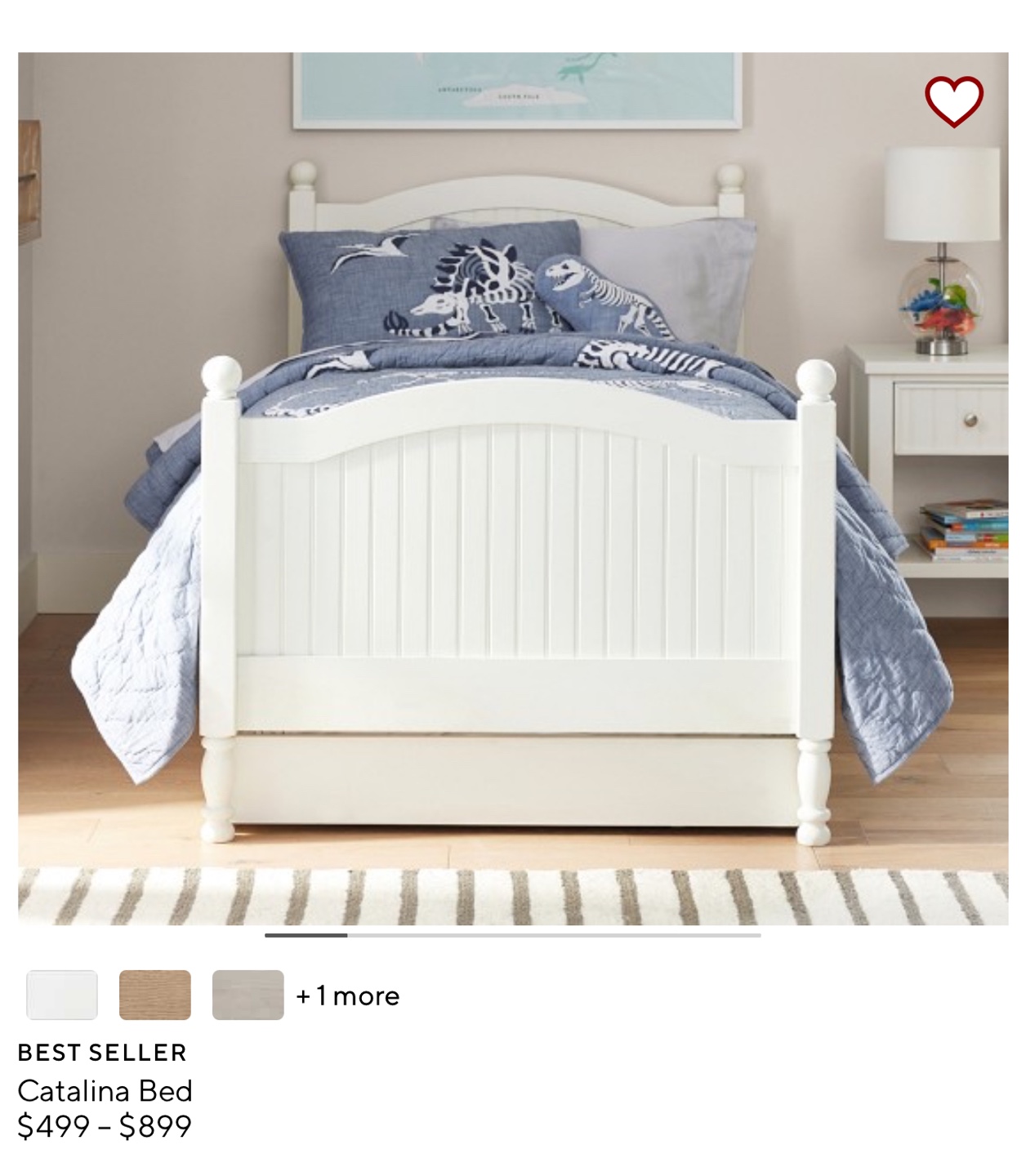 Pottery Barn Catalina Bed - Twin  $250 - photo 4