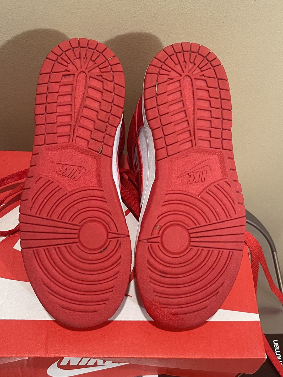 Nike Dunk High Red - photo 2