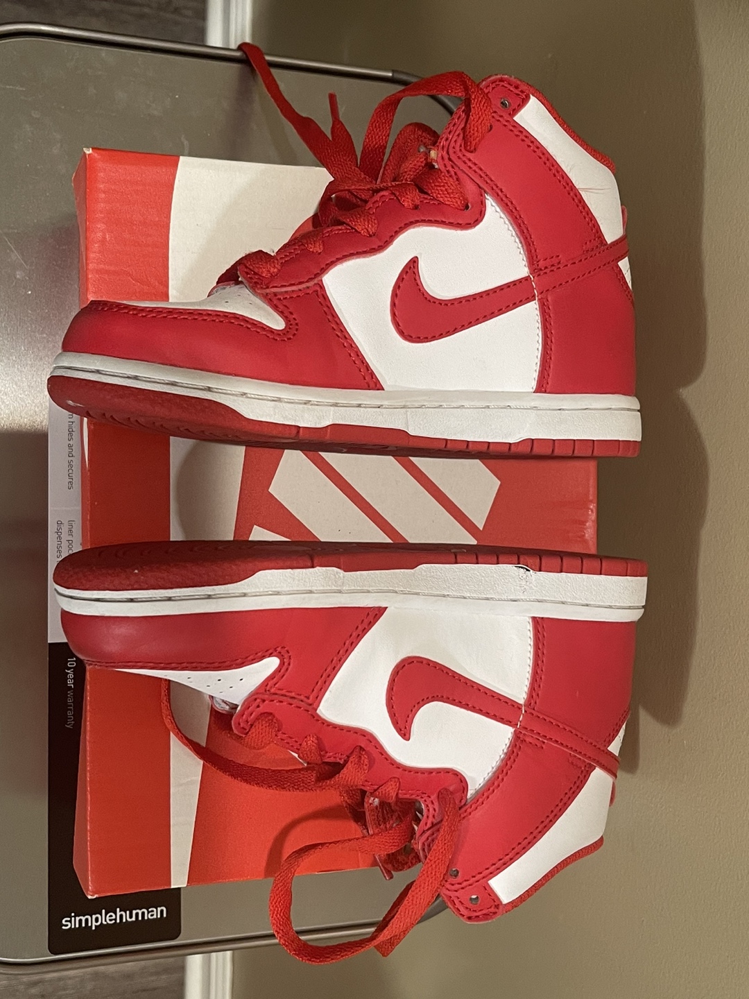Nike Dunk High Red