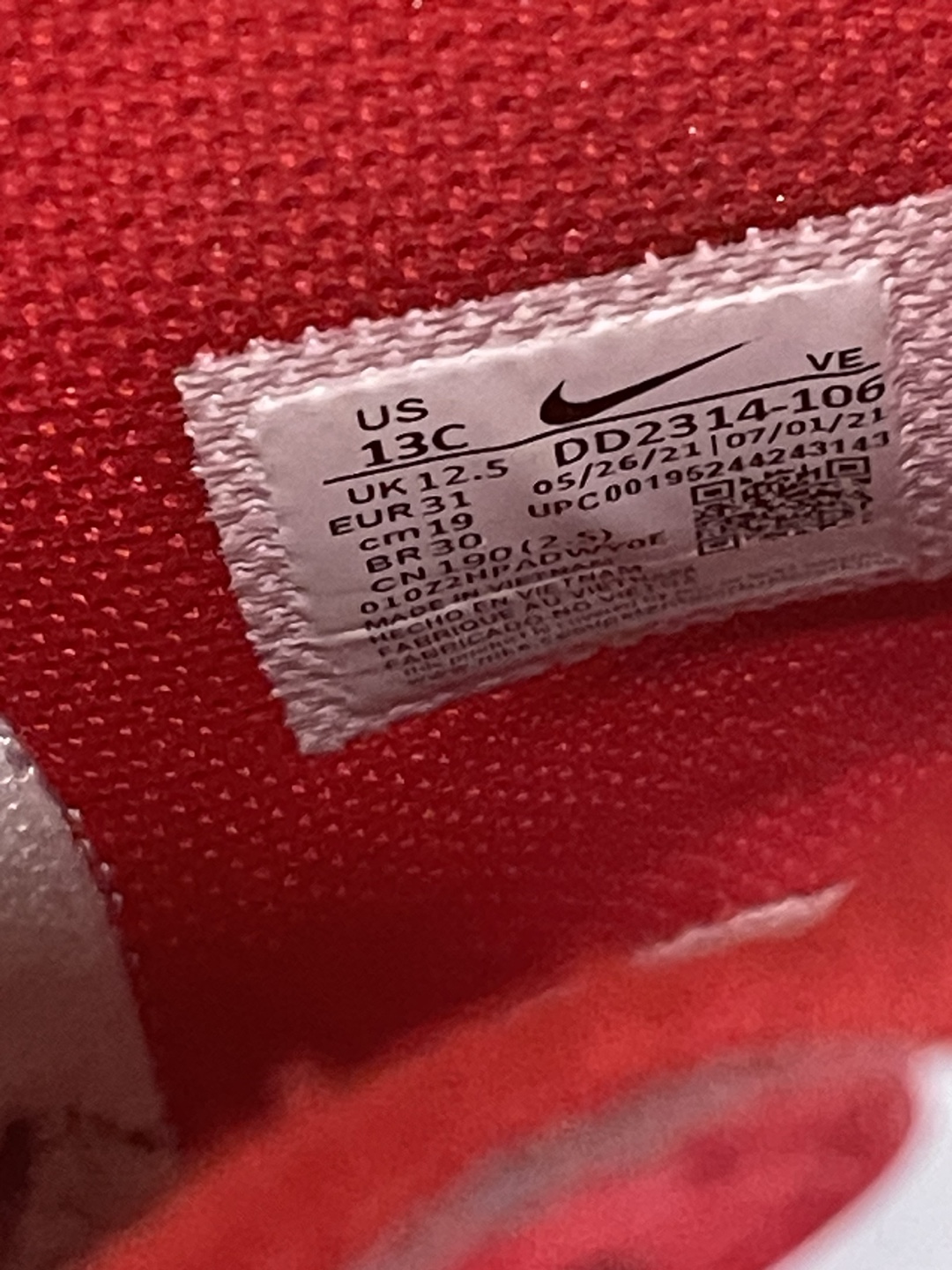 Nike Dunk High Red - photo 4