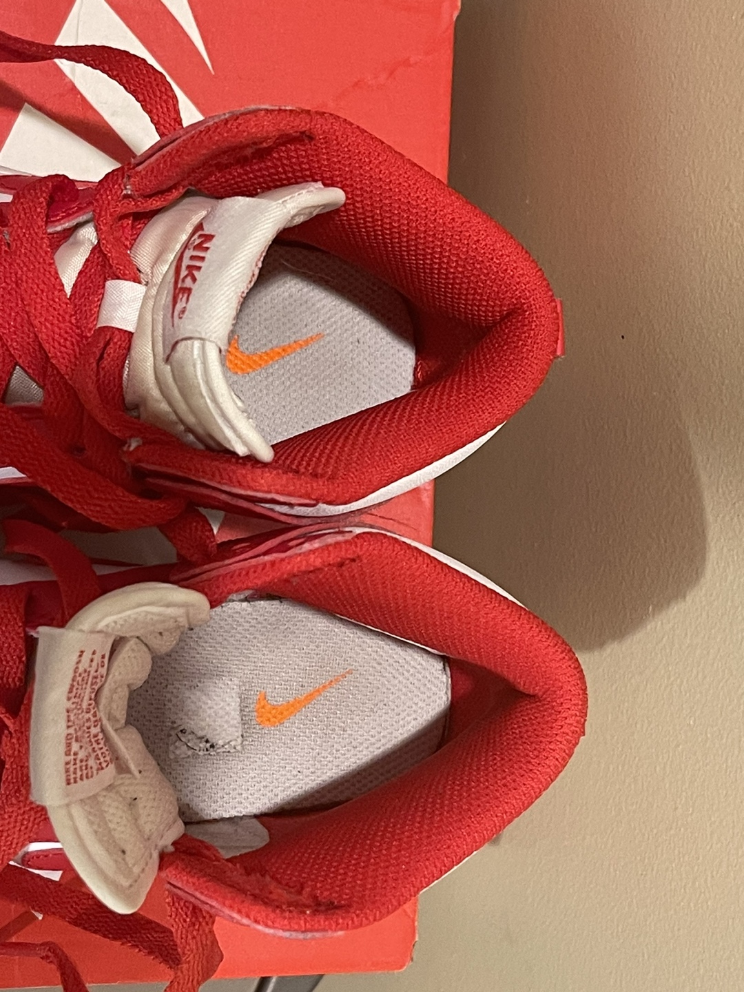 Nike Dunk High Red - photo 5