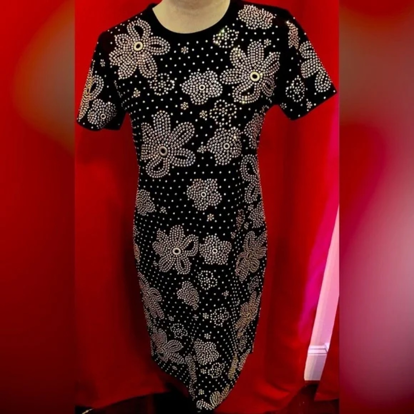 Michael Kors Rhinestone Dress